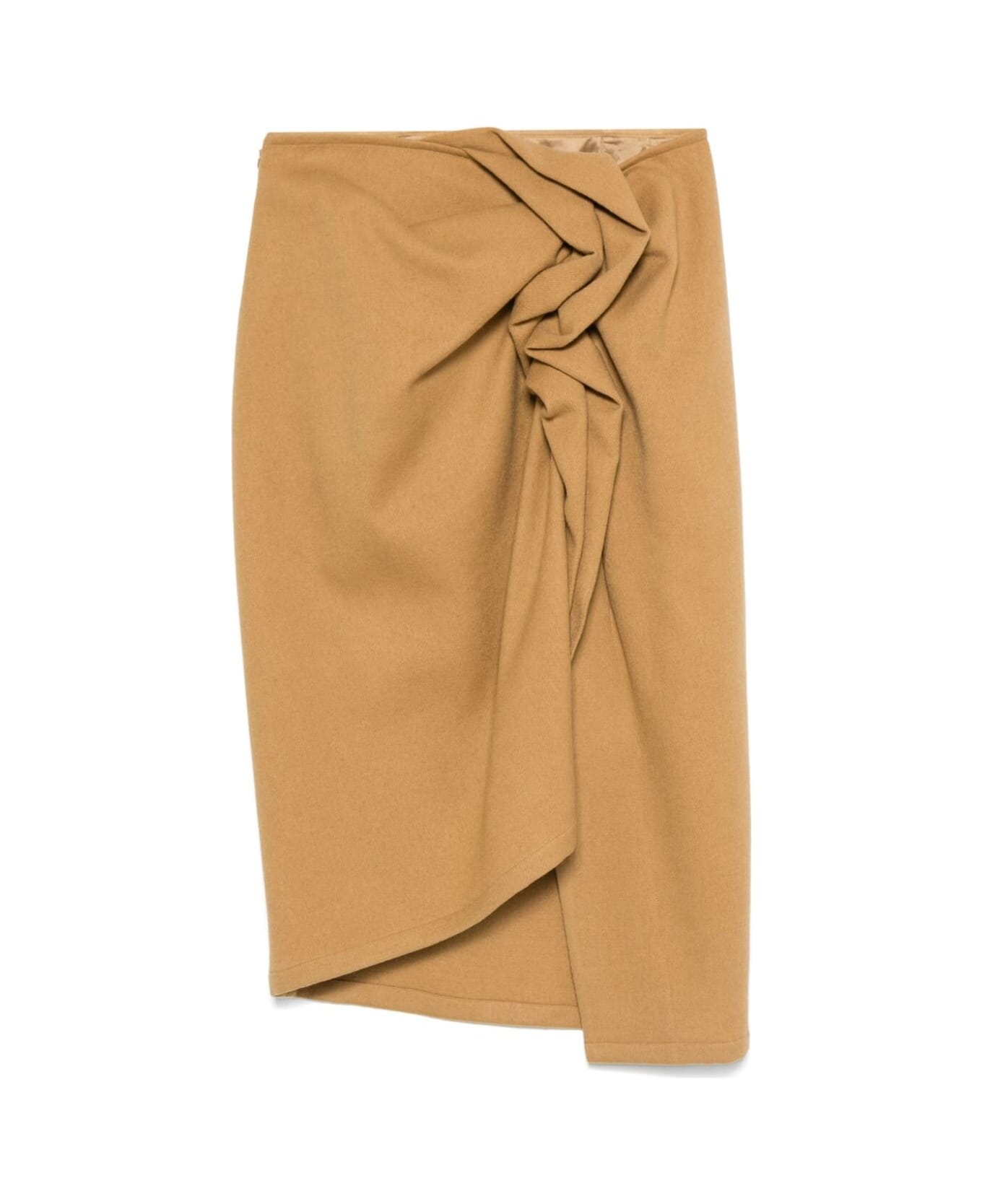 Dries Van Noten Gonna Tubino - Camel