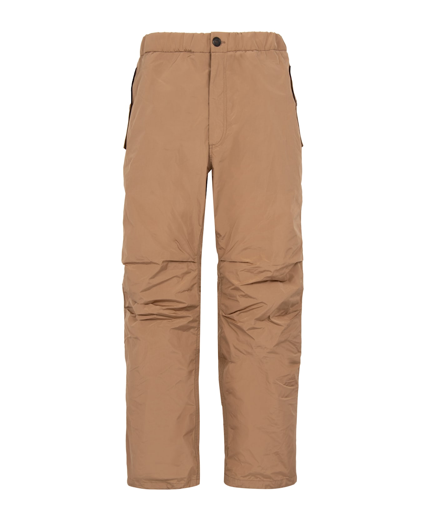 Ferragamo Techno Nylon Track Pants - brown