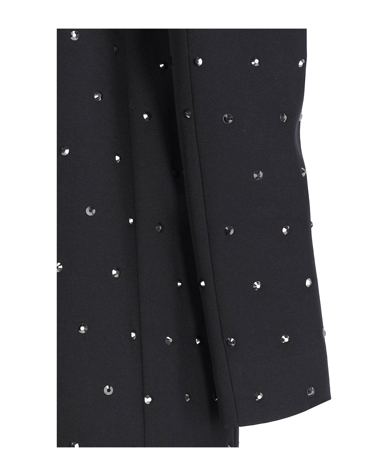 The Andamane Blazer With Rhinestones - Black  