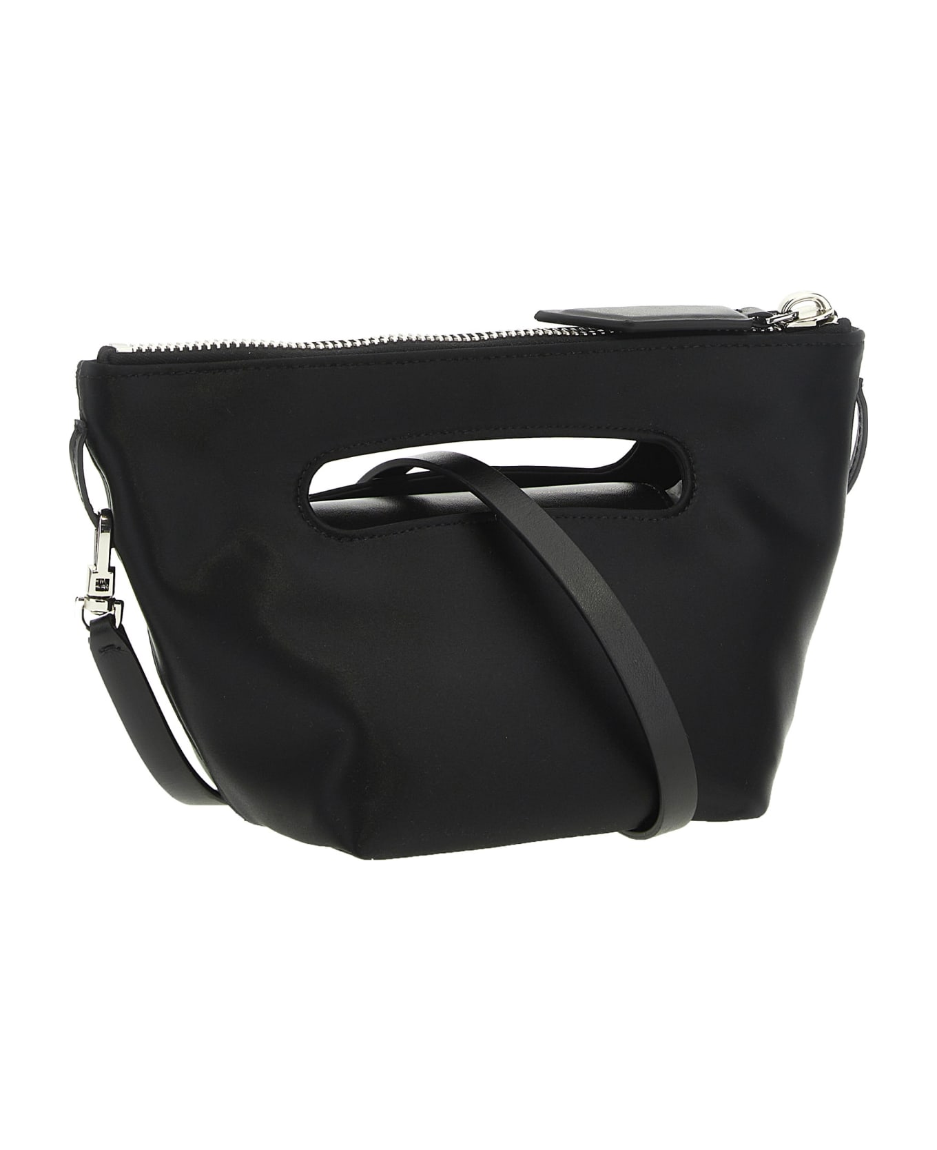 The Attico 'via Dei Giardini 15' Handbag - Black  