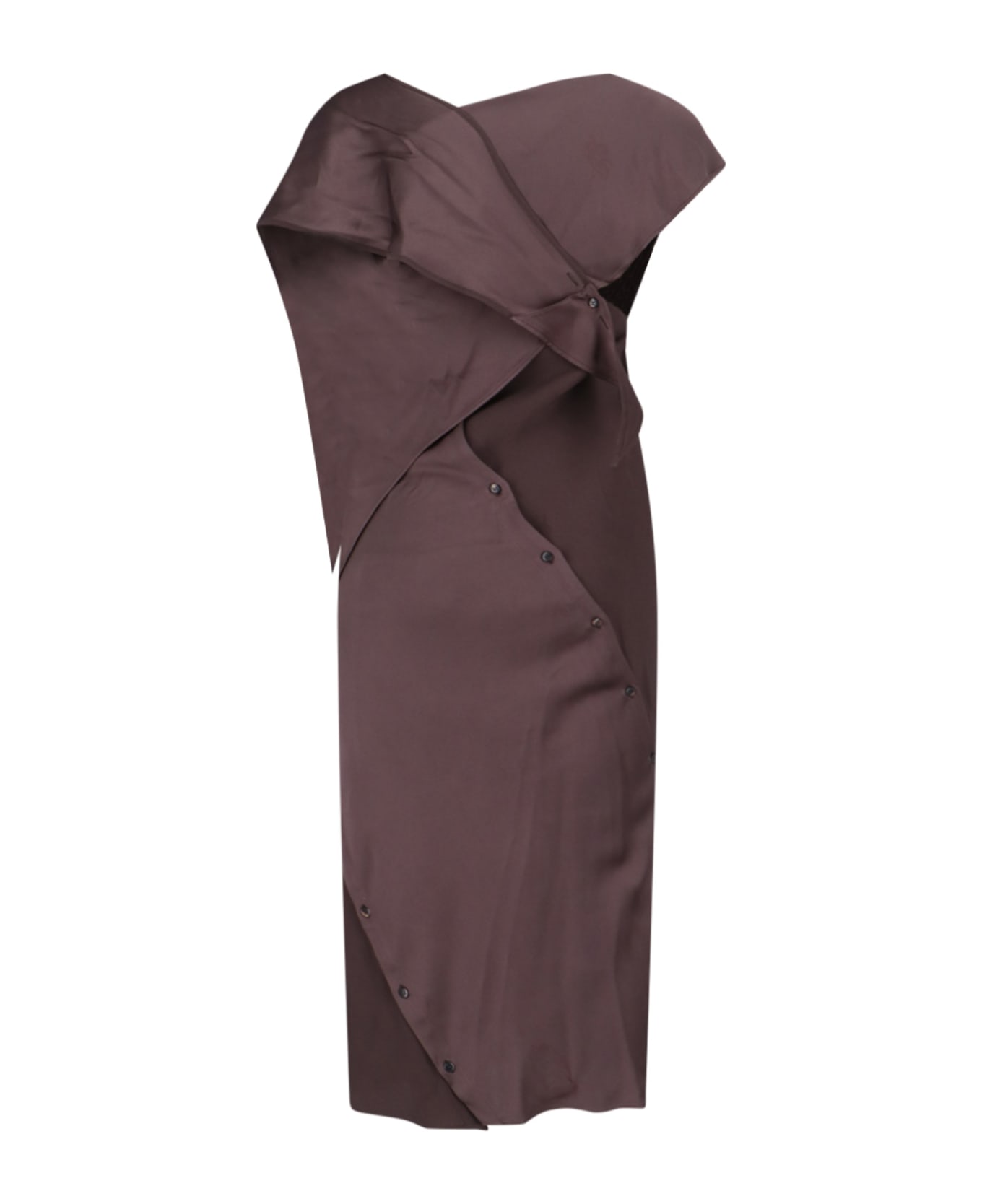 Setchu 
origami
 Maxi Dress - Brown