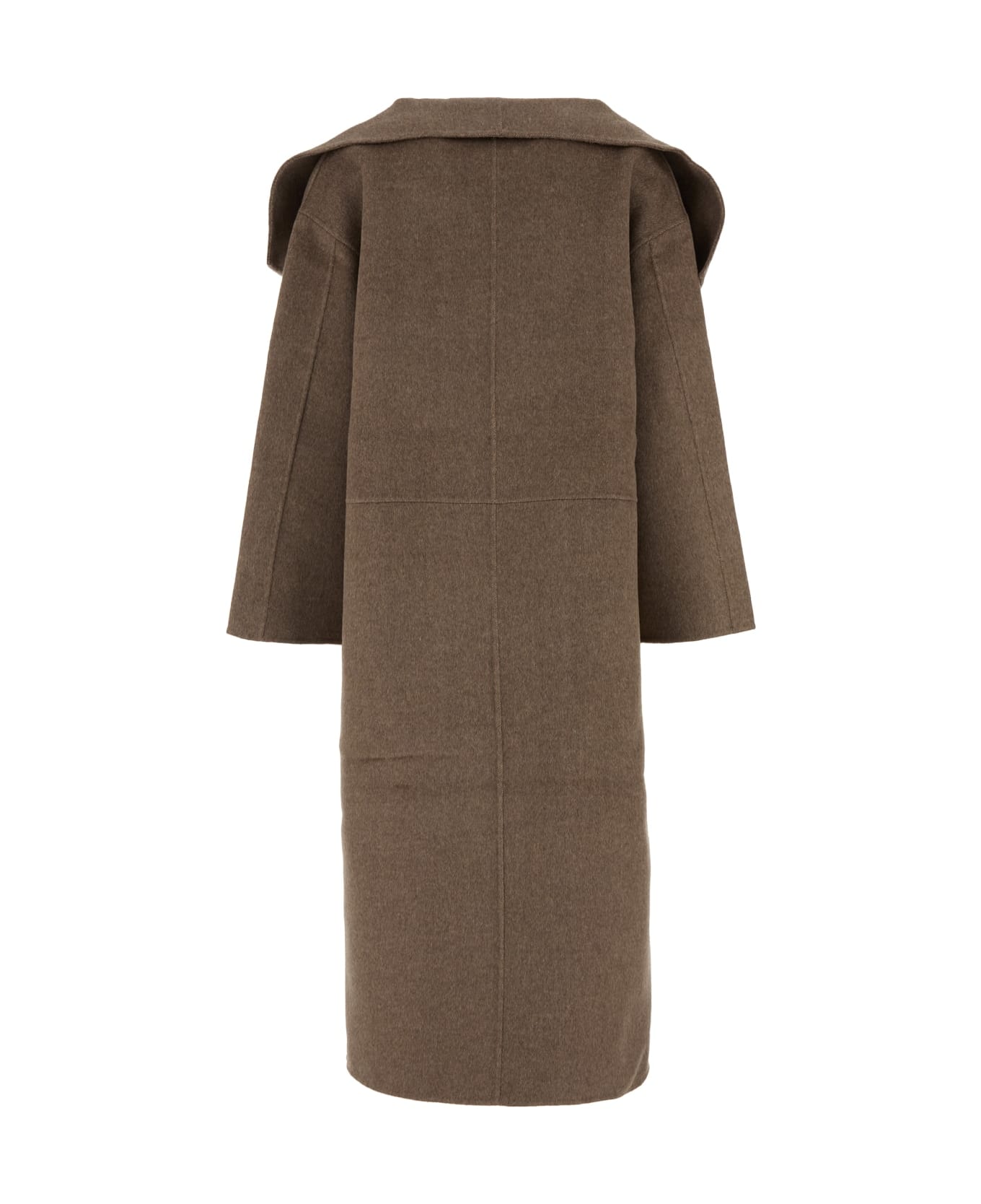 Totême Signature Wool Cashmere Coat - Grey