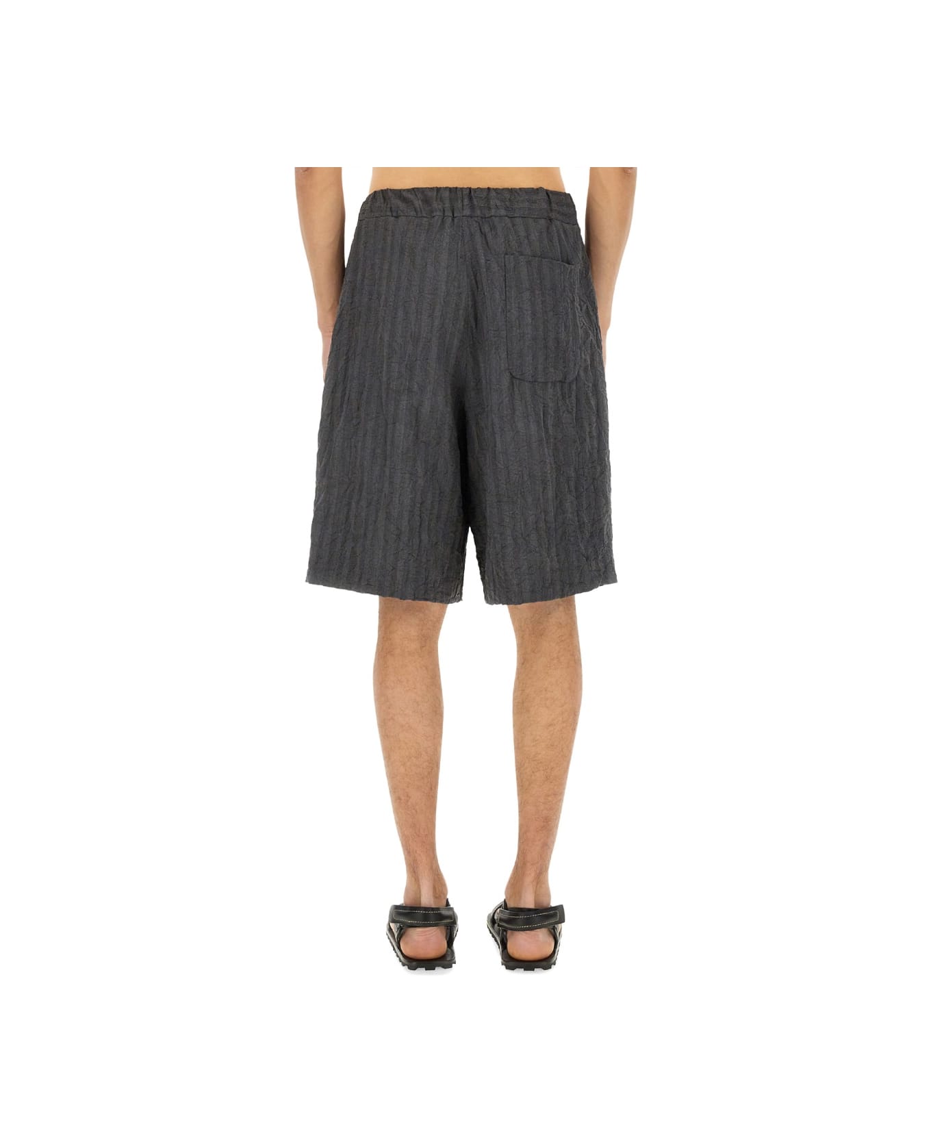 Dries Van Noten Short Pleated - BLUE