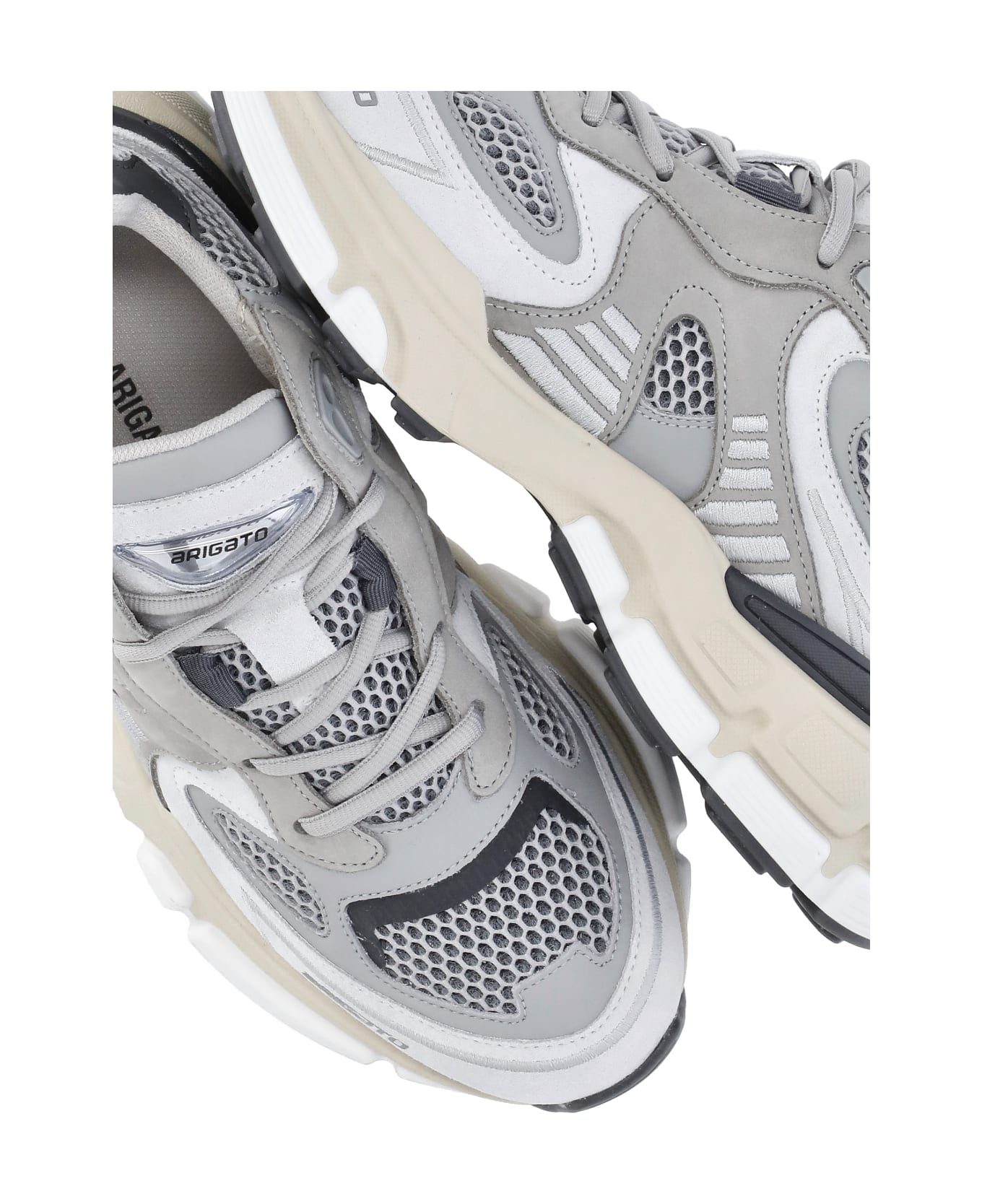 Axel Arigato Sphere Runner Sneakers - Light Grey Grey