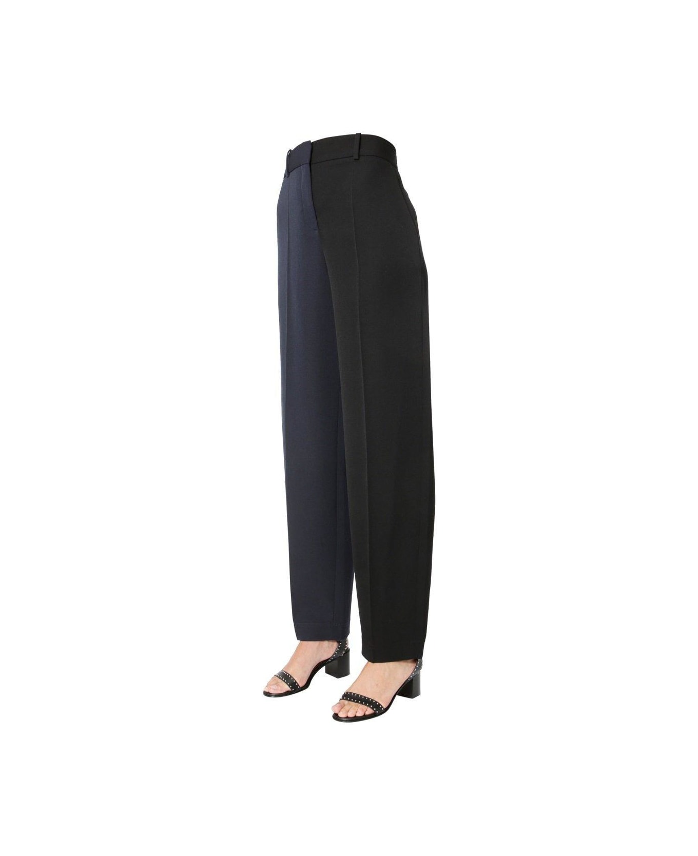 Givenchy Contrasting Panelled Trousers - BLUE