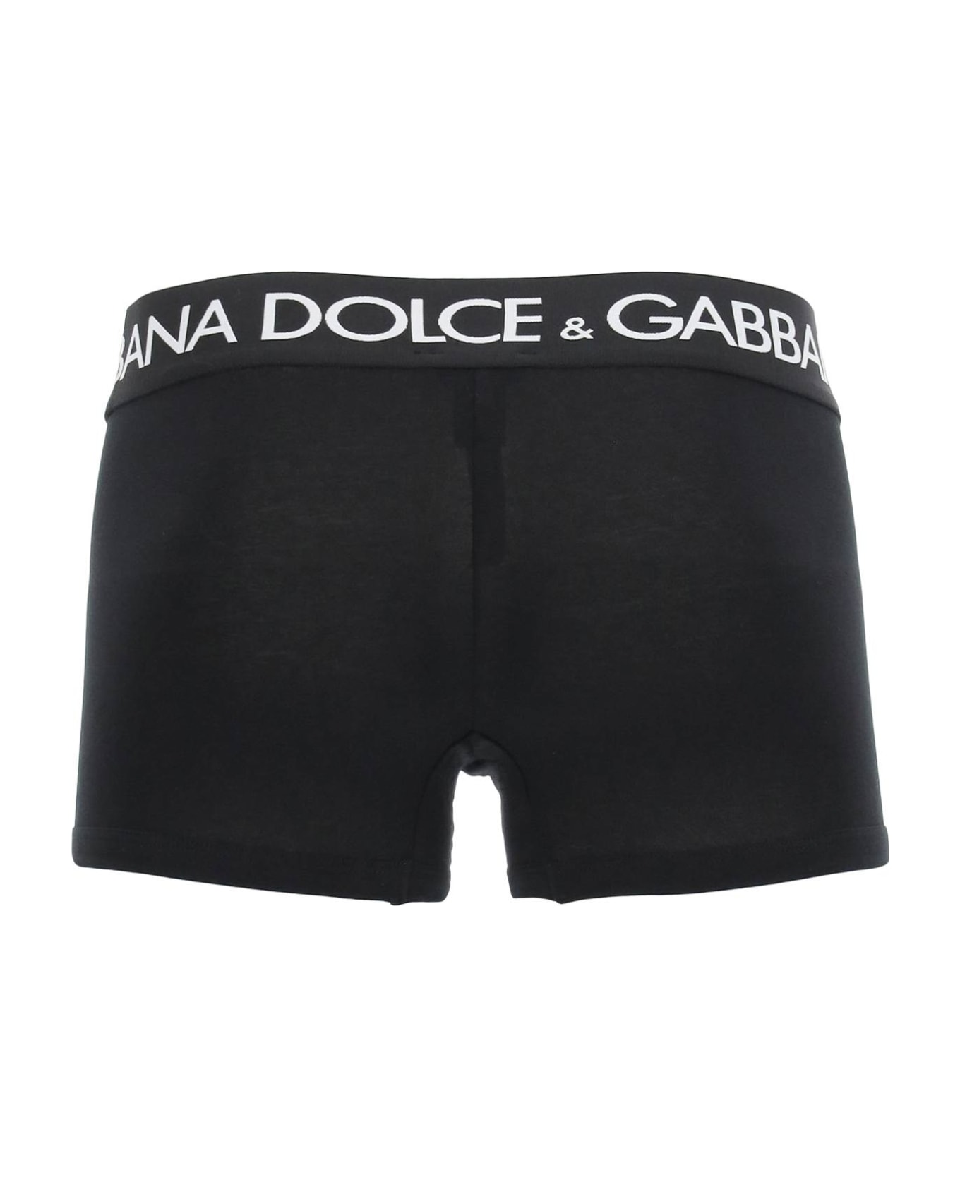 Dolce & Gabbana Bi-pack Underwear Boxer - Black