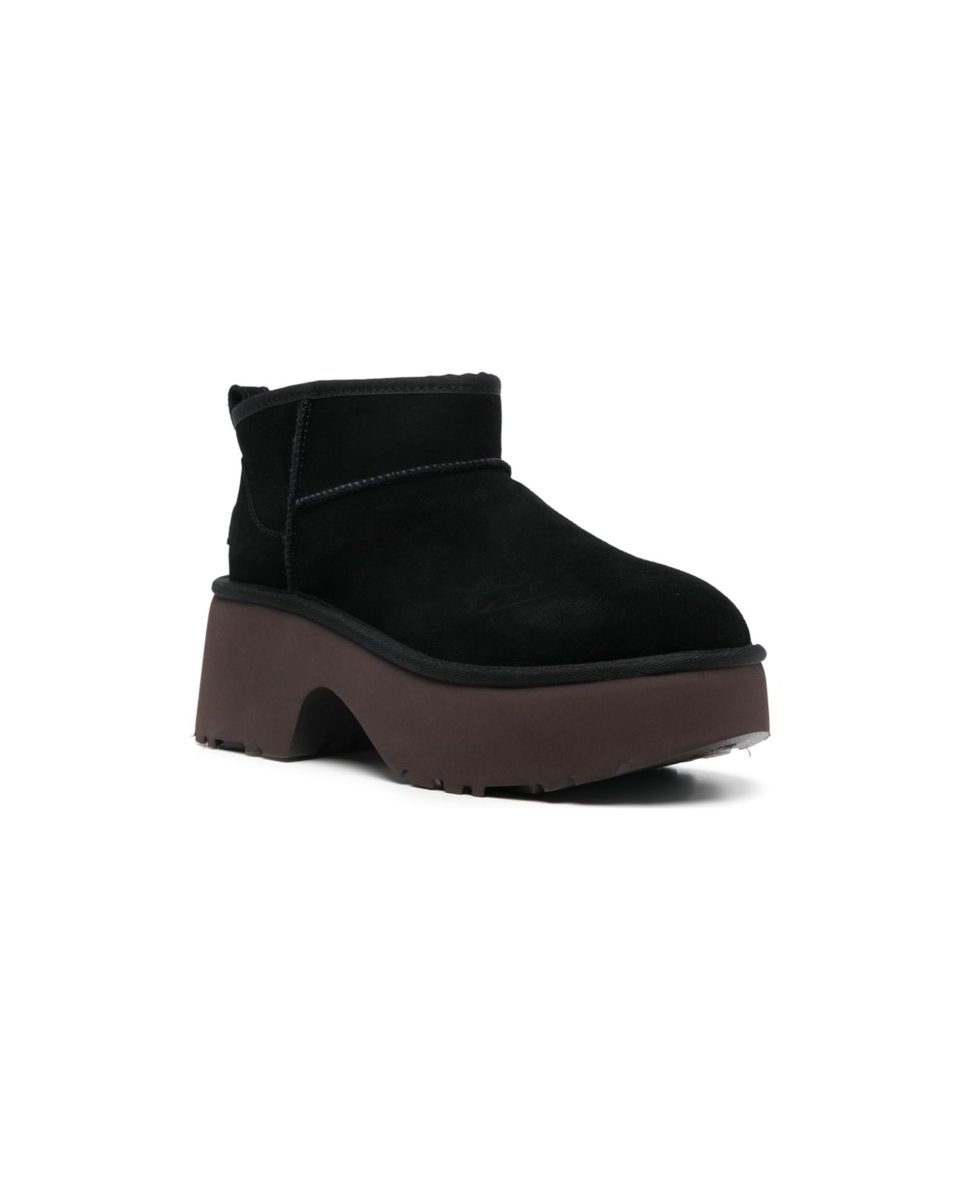 UGG W Classic Ultra Mini New Heights - Black