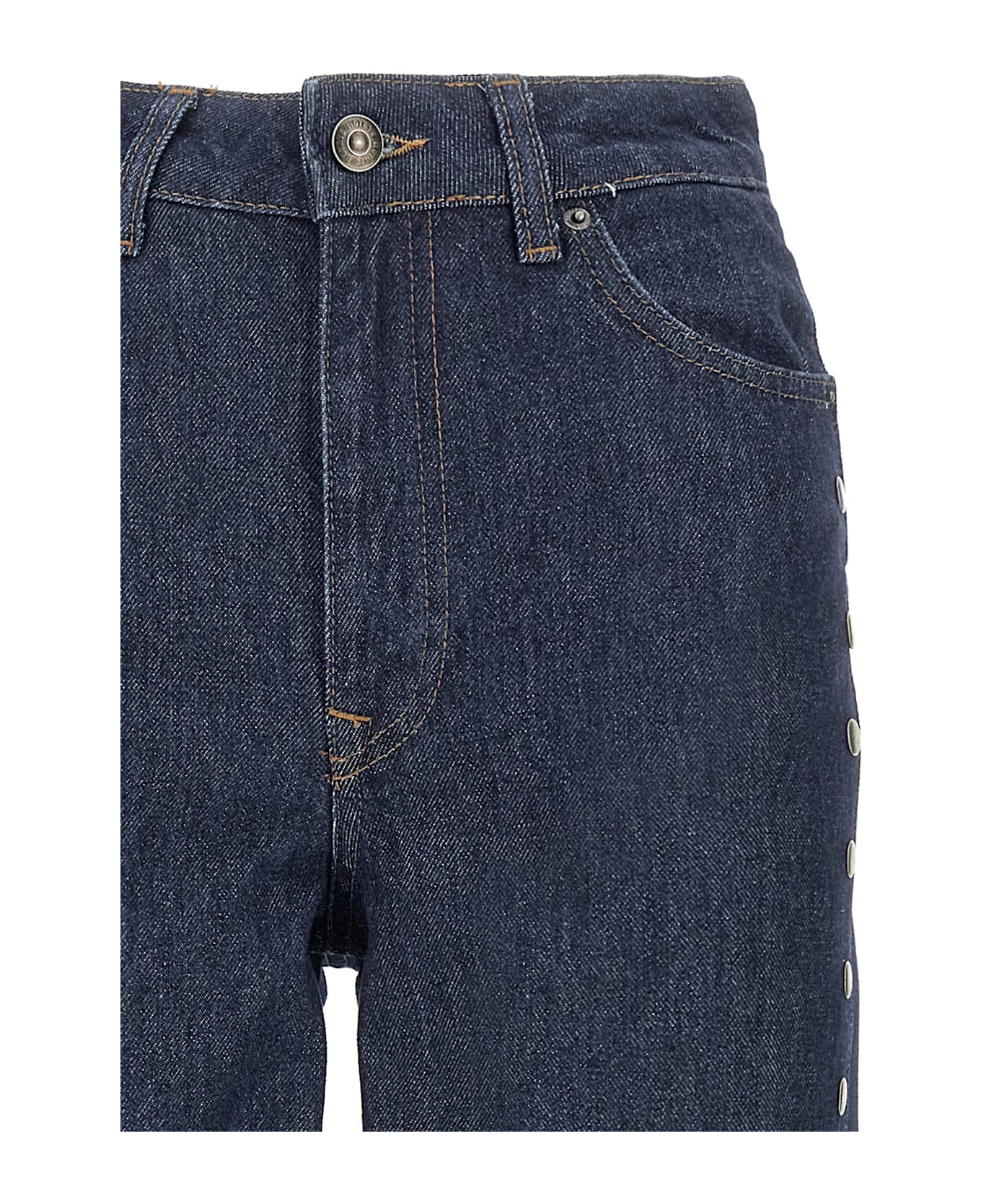 Rotate by Birger Christensen 'denim Buttoned' Jeans - Blue