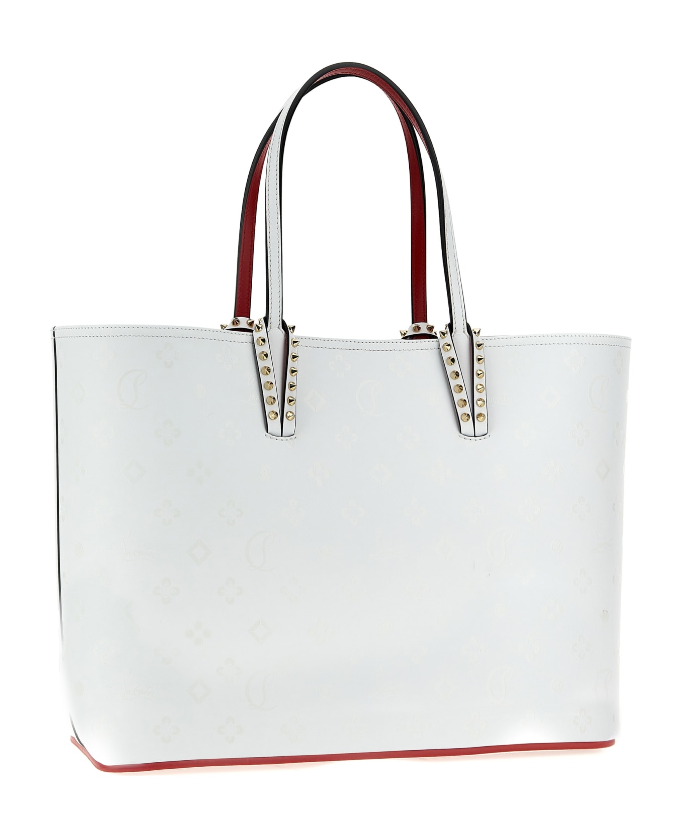 Christian Louboutin Shopping 'cabata' - White トートバッグ