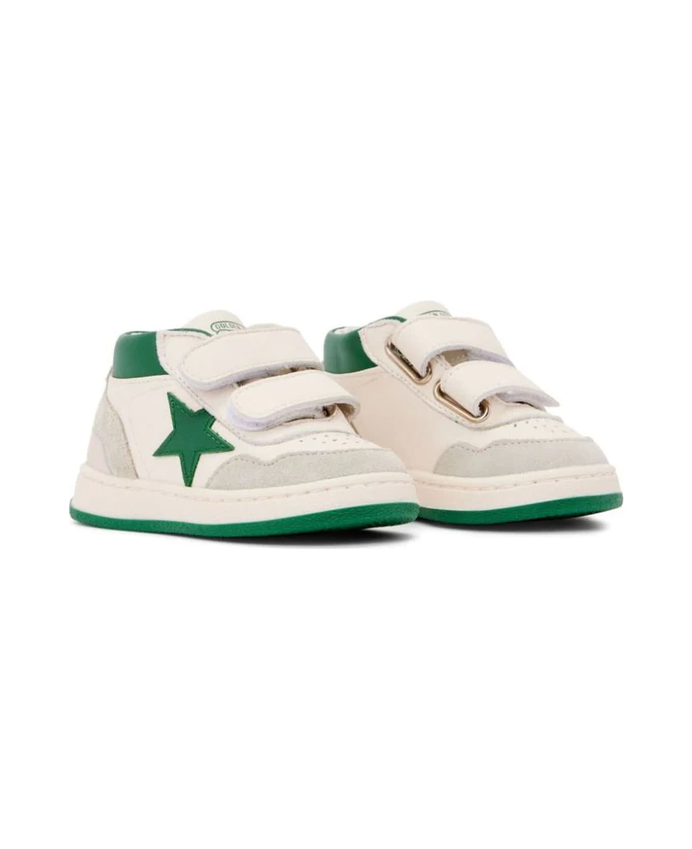 Golden Goose Kids Sneakers White - White