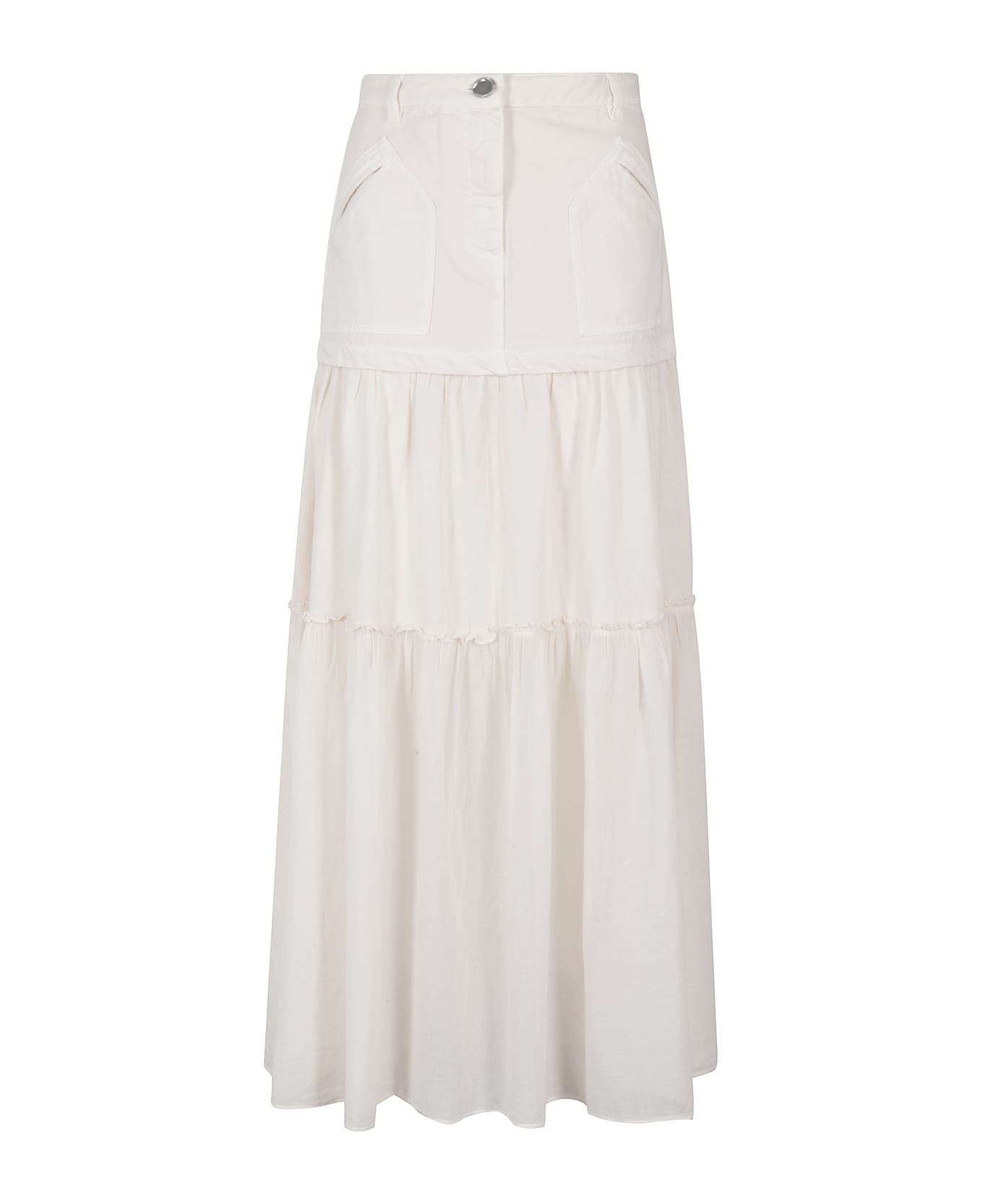 Pinko Kenny Skirt - Bianco Cigno