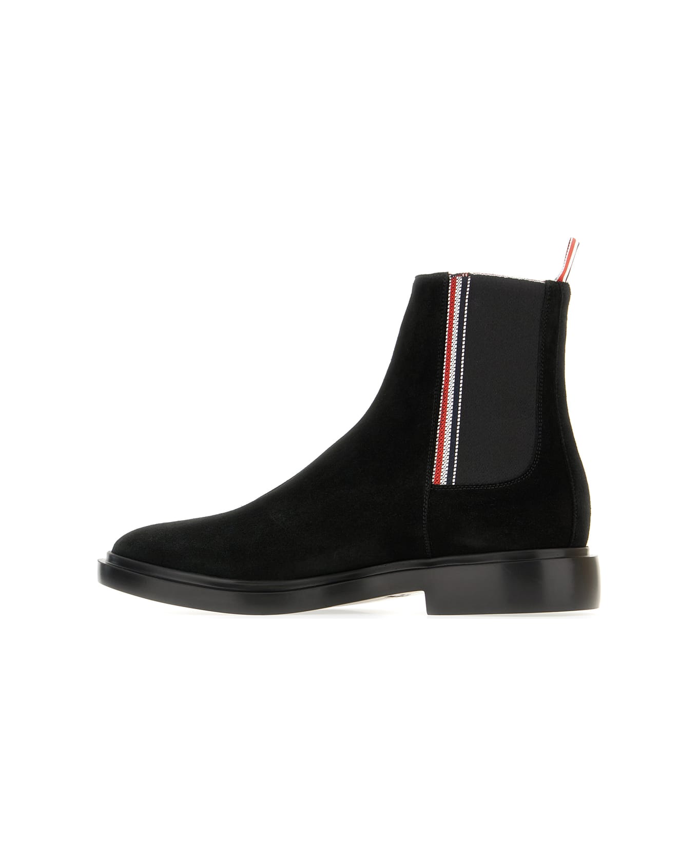 Thom Browne Black Suede Ankle Boots - BLACK