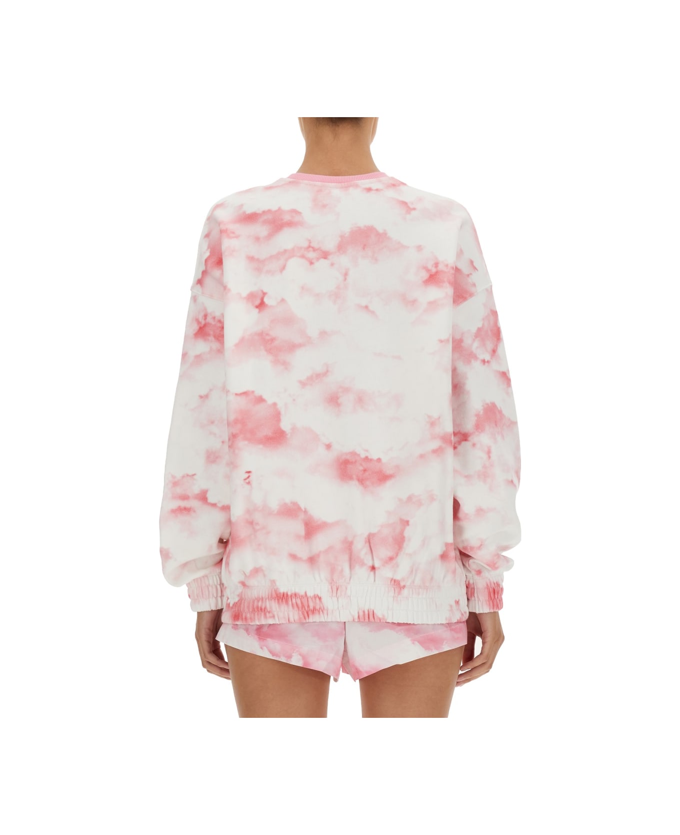Rotate by Birger Christensen Sweatshirt With Logo Embroidery - PINK