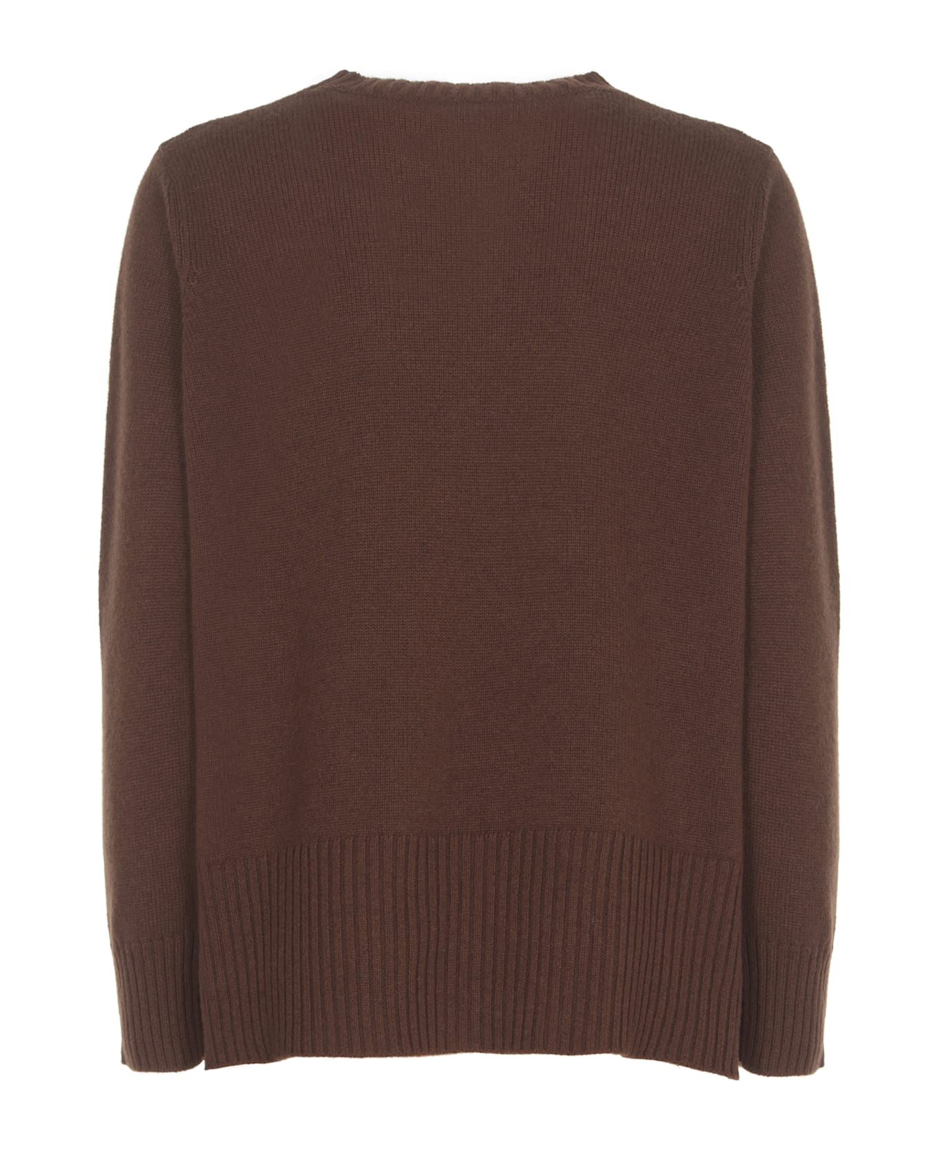 Kangra Wool And Cashmere Sweater - Brown