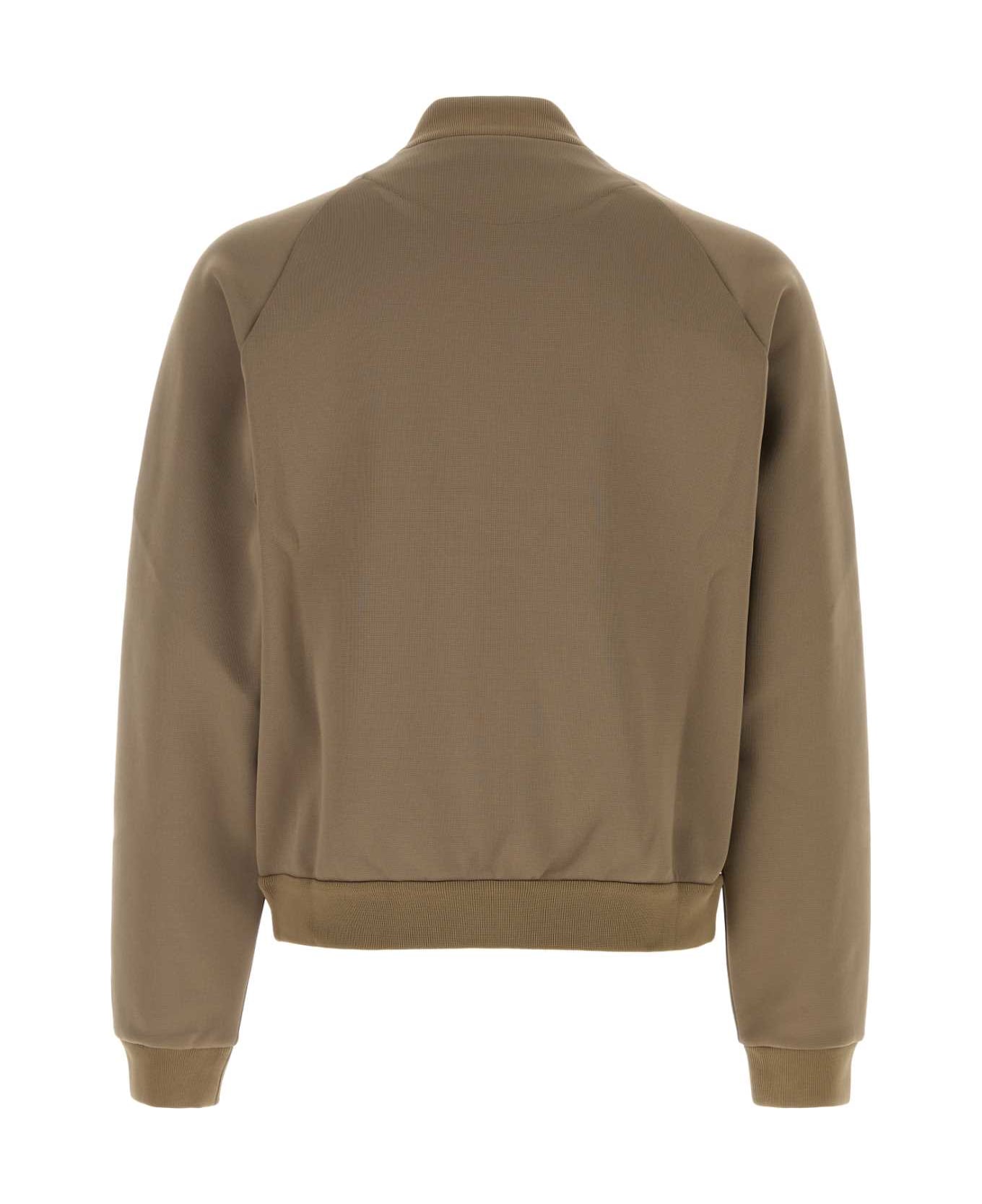 Prada Mud Stretch Nylon Sweatshirt - CORTECCIA