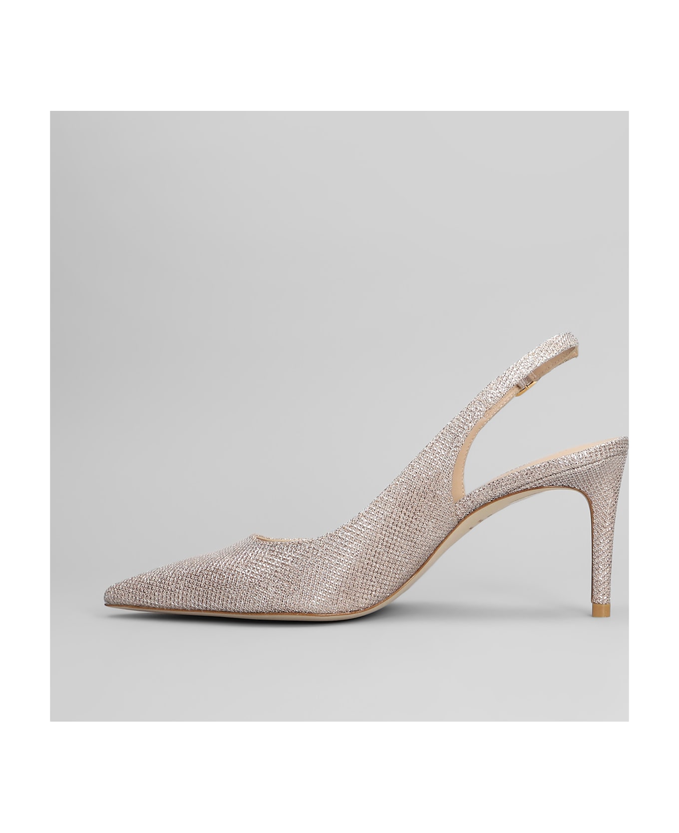 Stuart Weitzman Stuart Power Lsgbk 7 Pumps In Gold Leather - gold