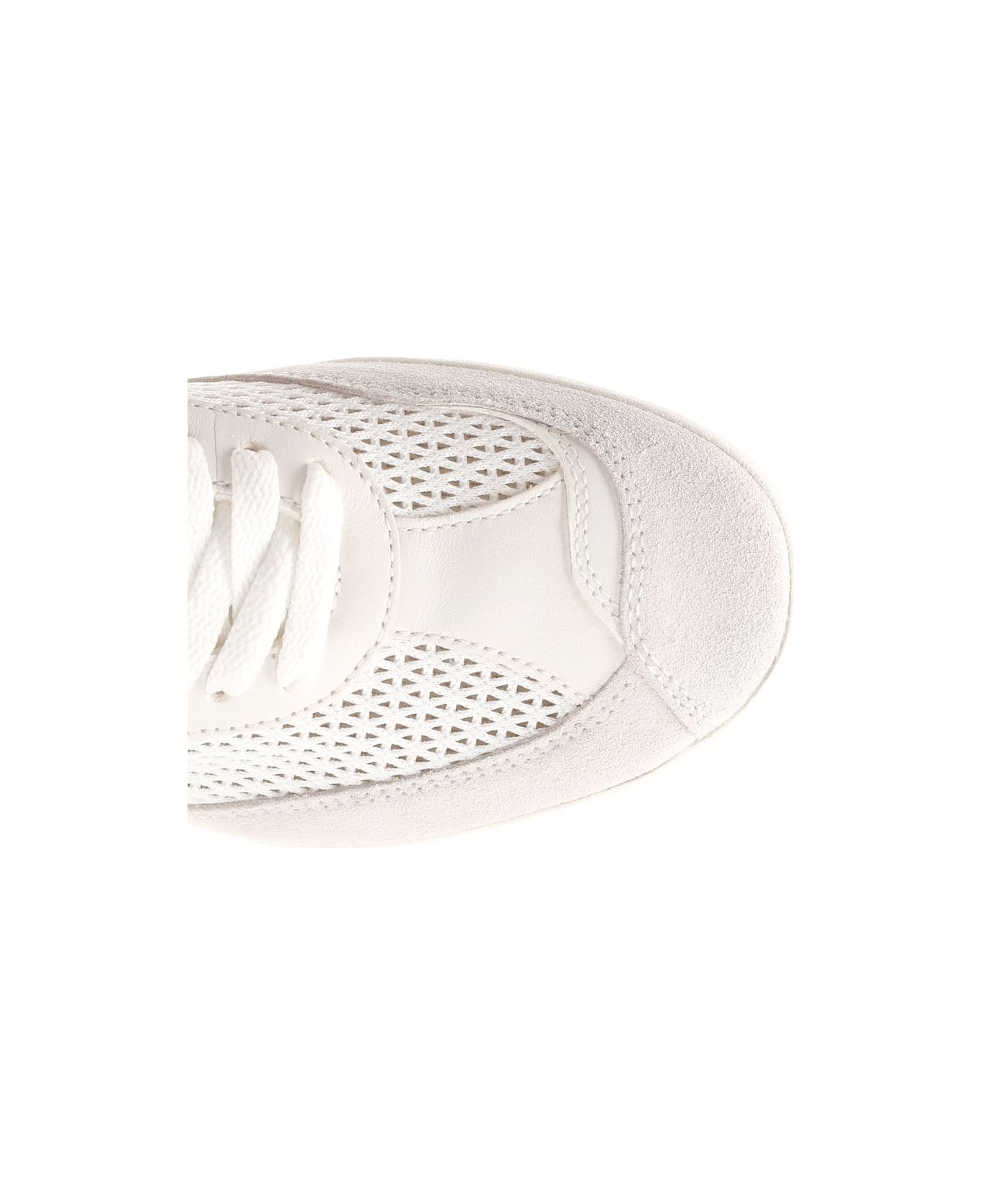 Chloé 
kick
 Sneakers With Suede Details - White