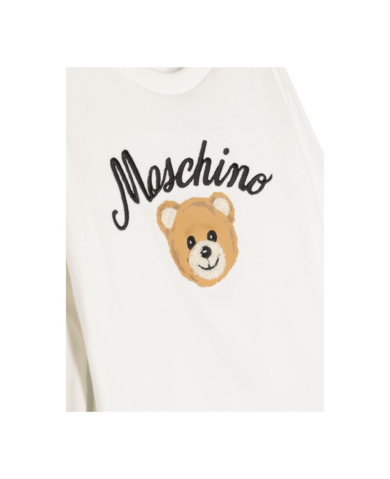 Moschino Ml Logo T-shirt - WHITE Tシャツ＆ポロシャツ