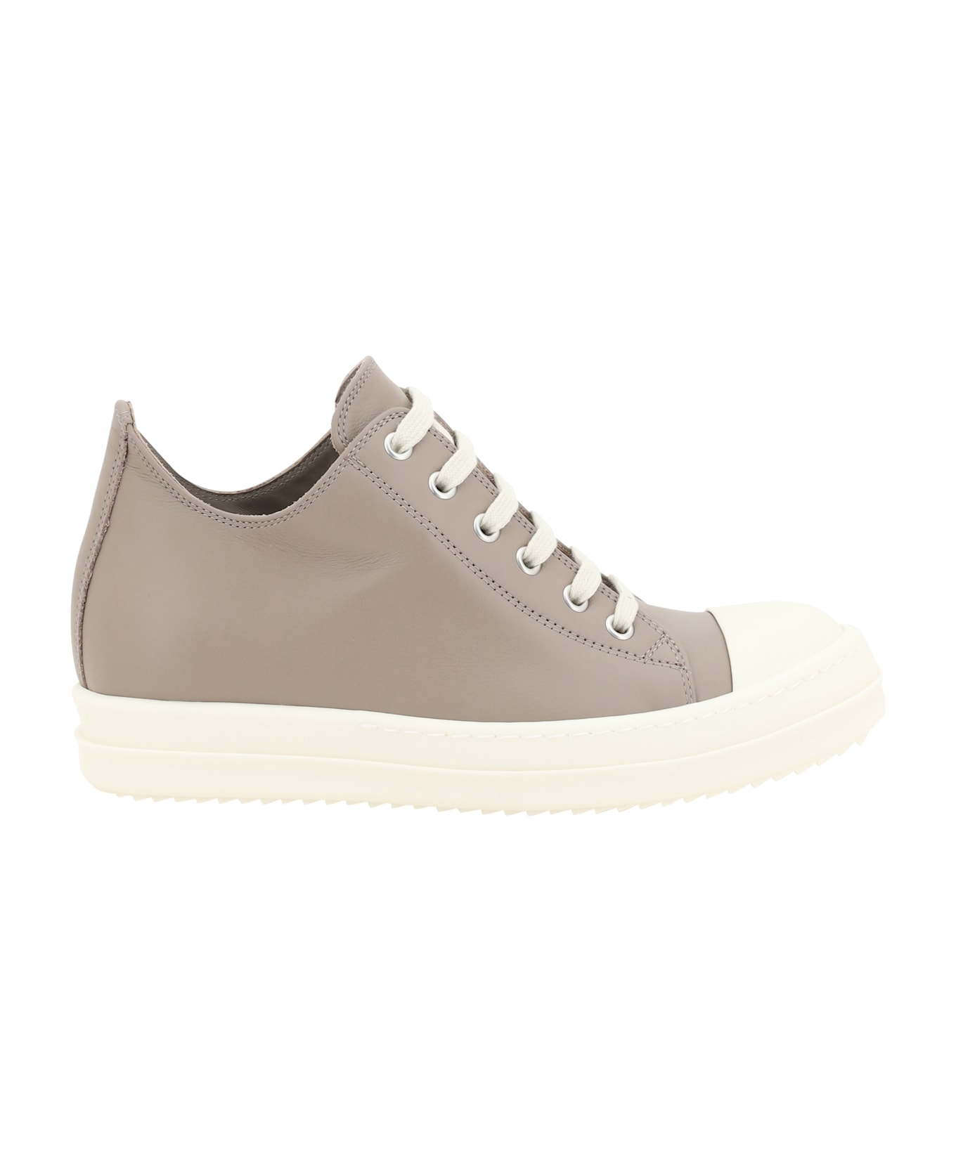 Rick Owens Leather Sneakers - Flesh