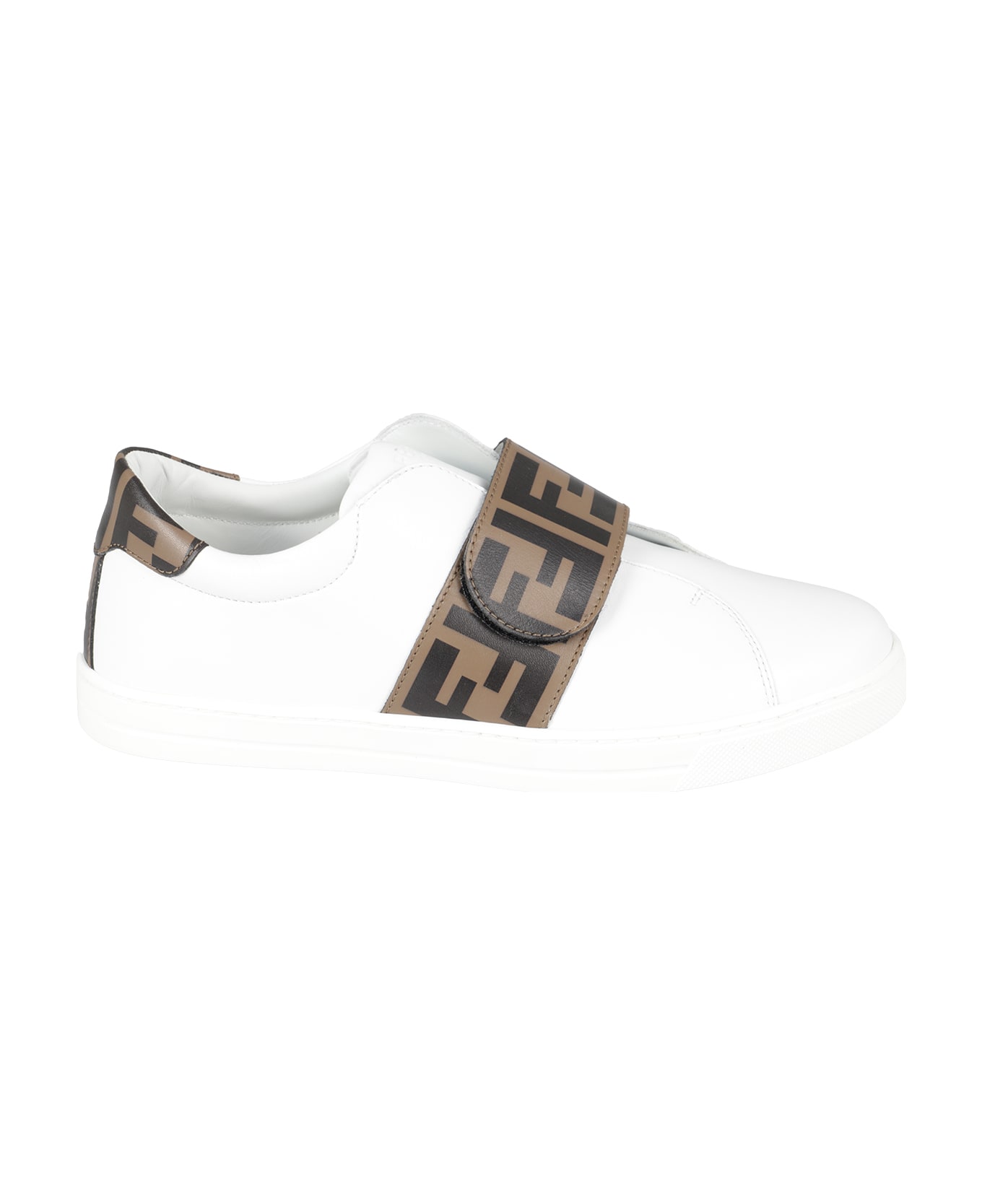 Fendi Sneaker Unx Vitel - White