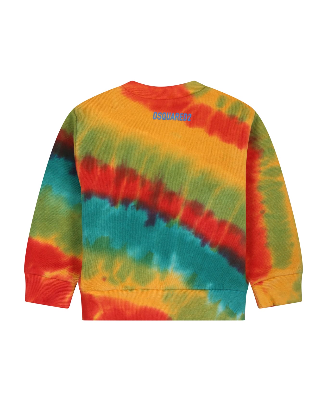 Dsquared2 Multicolor Sweatshirt For Baby Boy With Logo - Multicolor