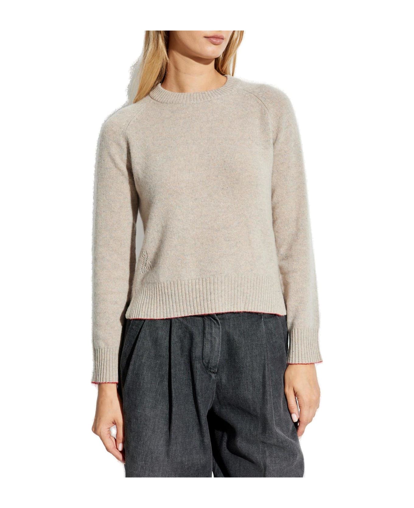 Zadig & Voltaire Sourcy Crewneck Jumper - Latte