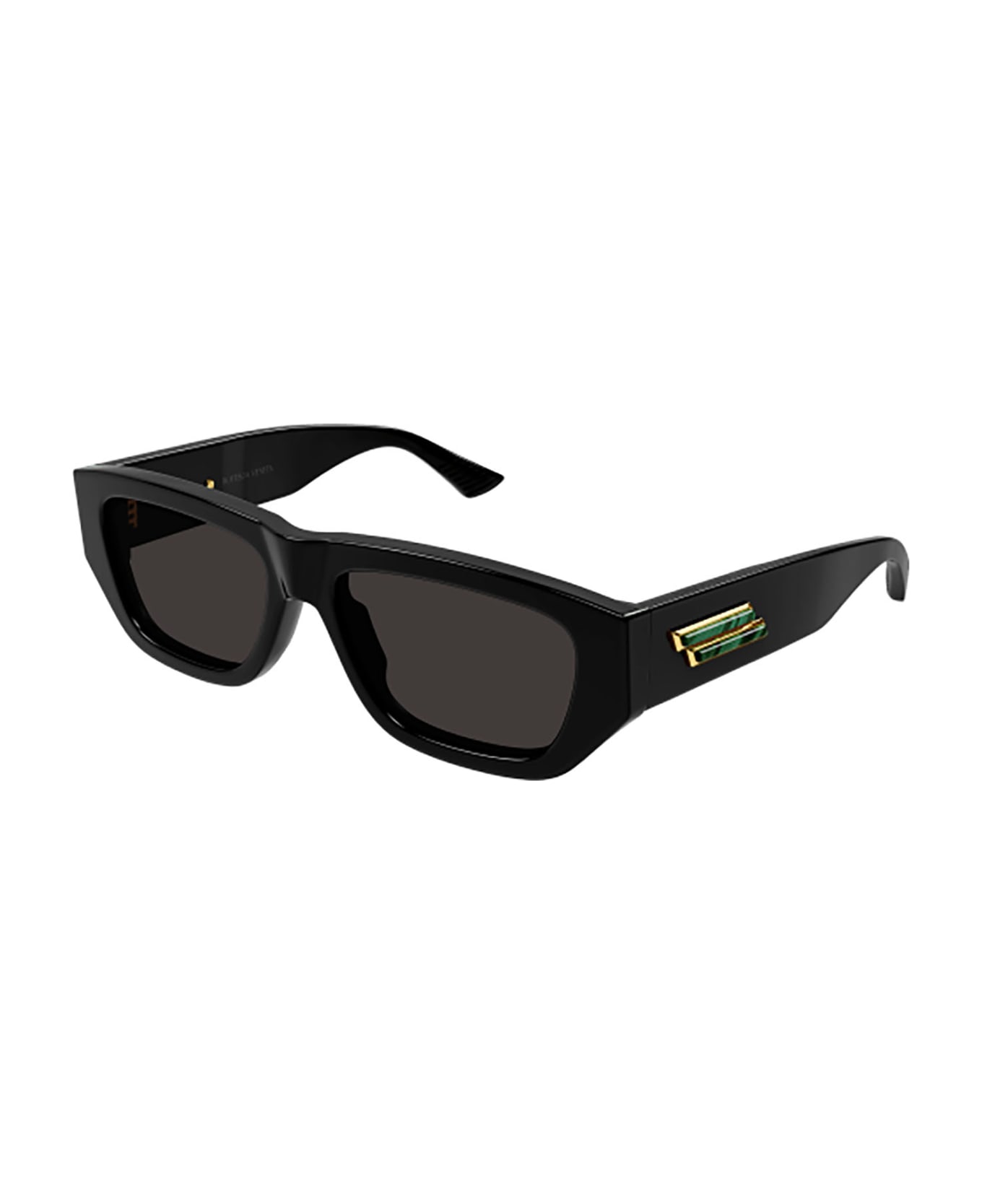 Bottega Veneta Eyewear BV1252S Sunglasses - Black Black Grey
