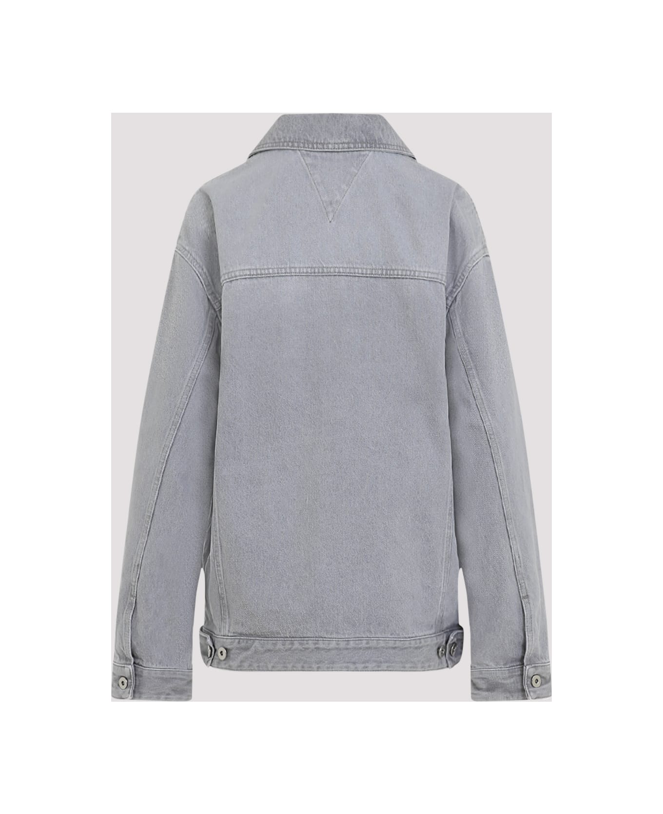 Bottega Veneta Washed Denim Jacket - Light Grey