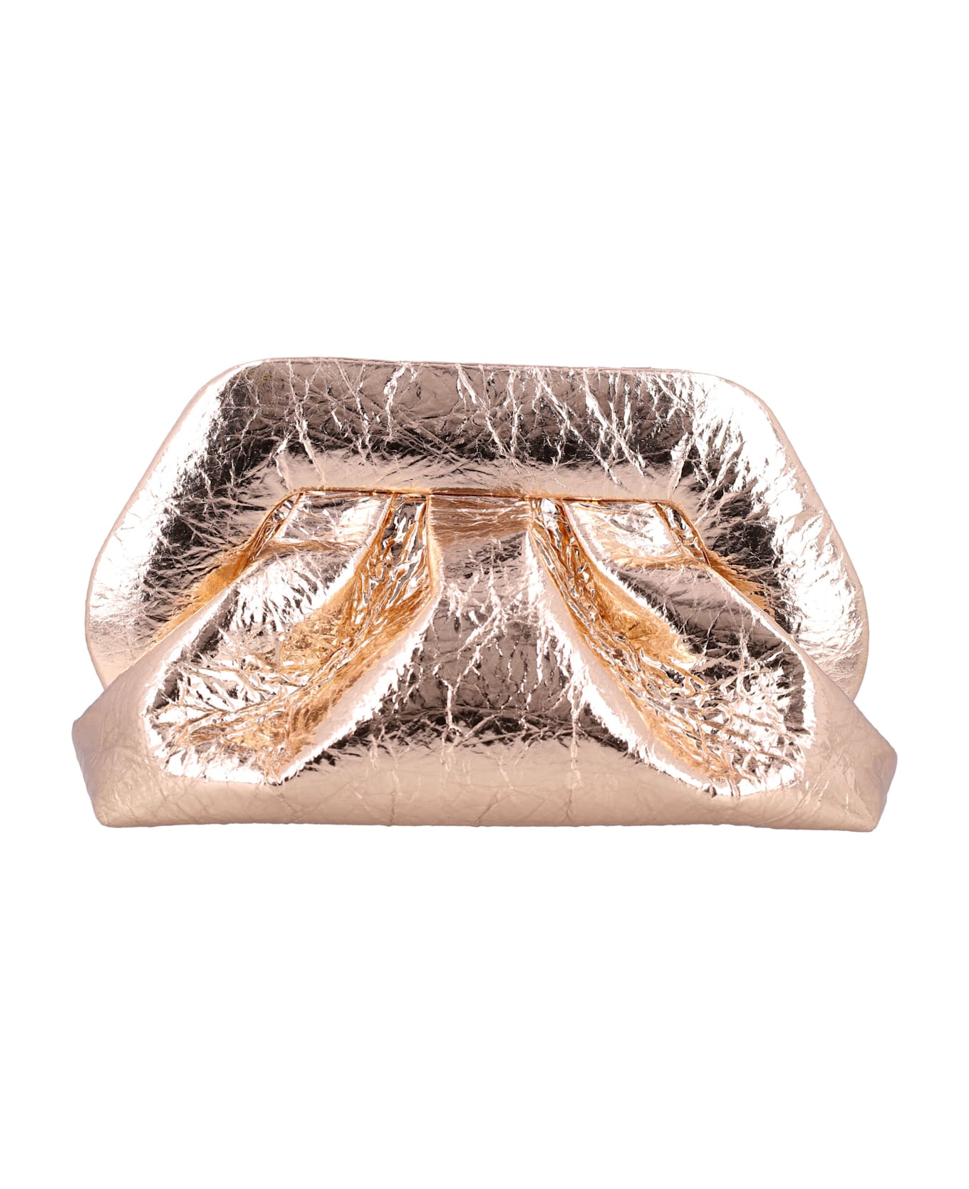 THEMOIRè Tia Pineapple Clutch - ROSE GOLD