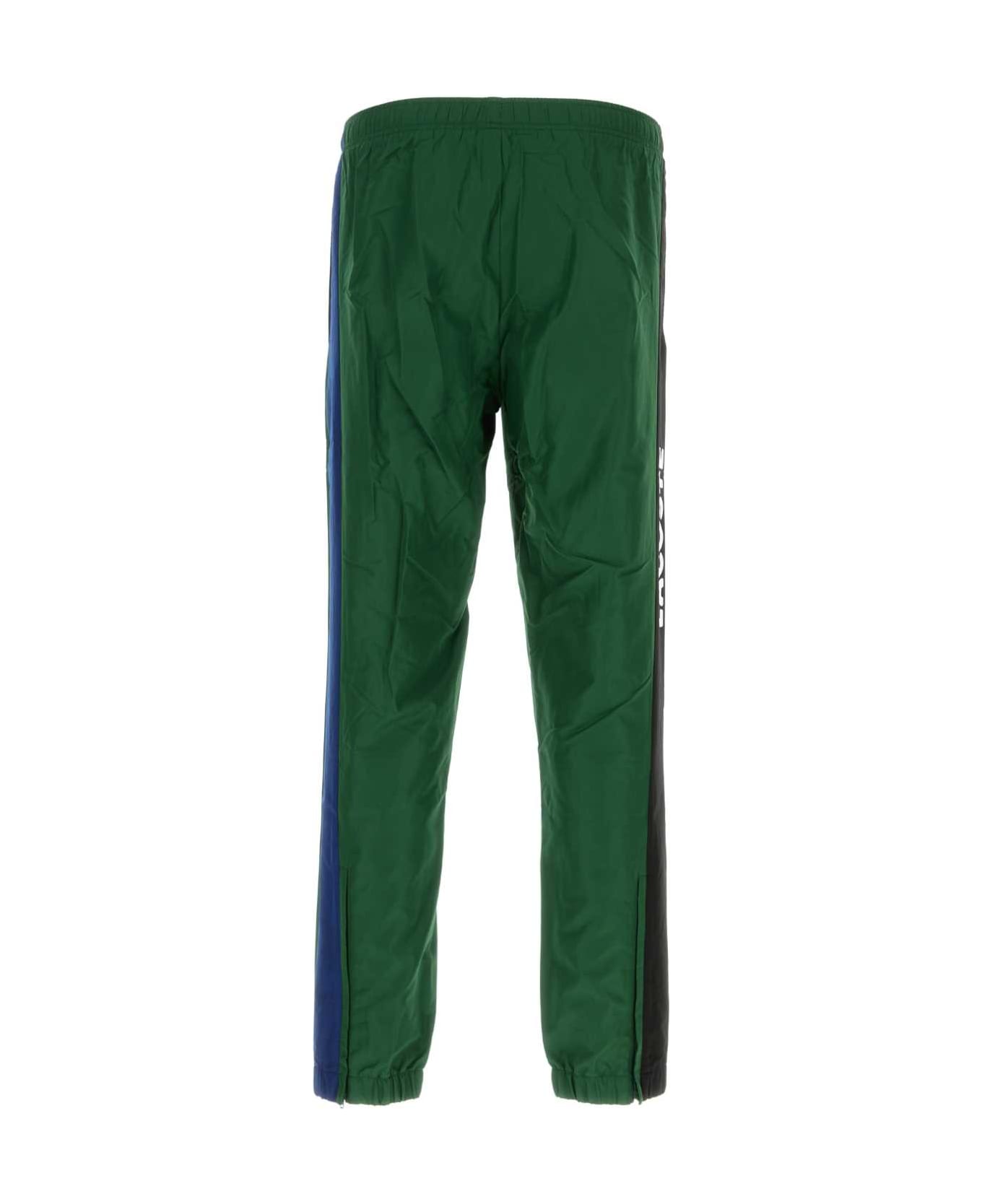 Lacoste Dark Green Polyester Joggers - IS1
