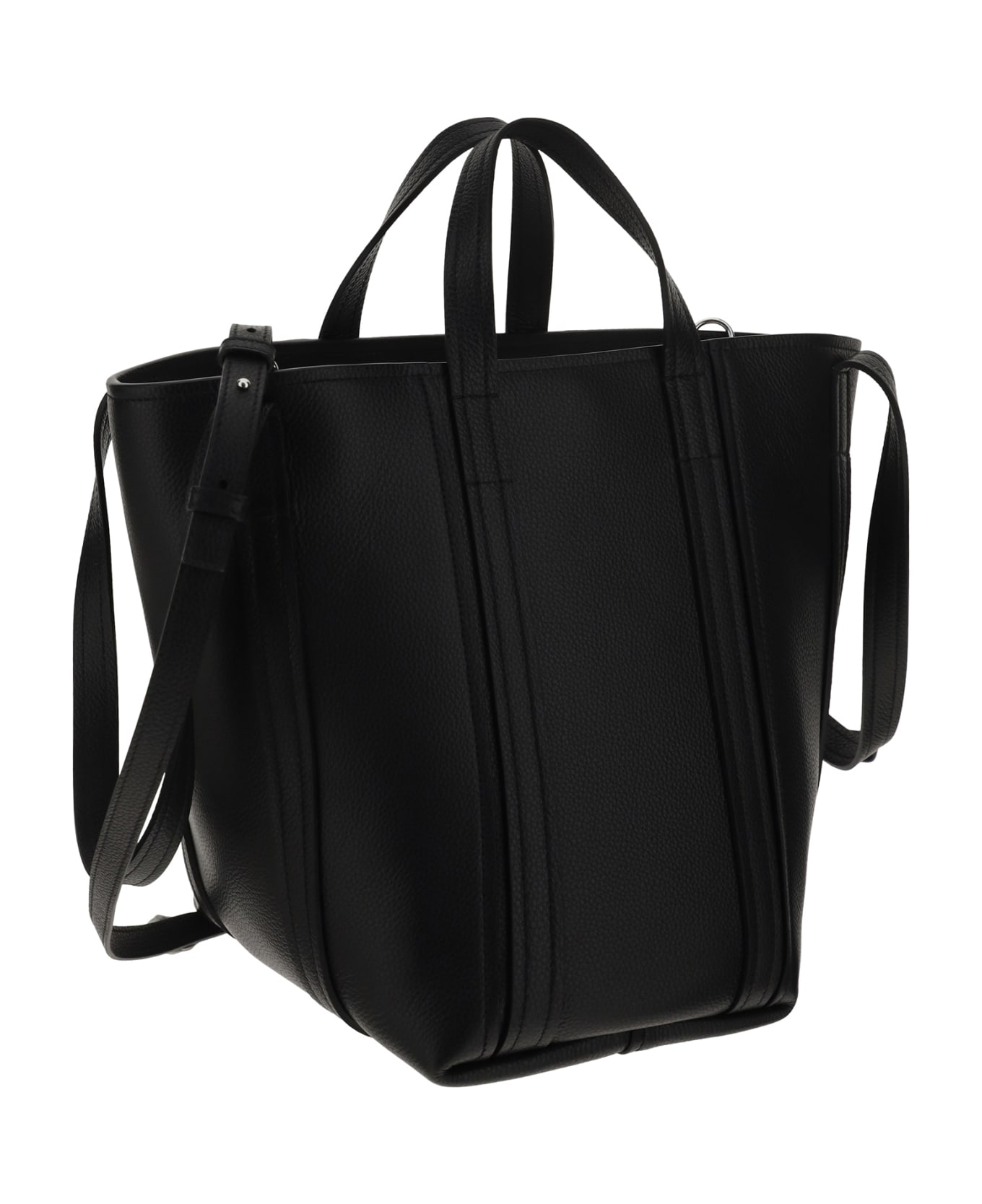 Balenciaga Everyday Handbag - Black/l White