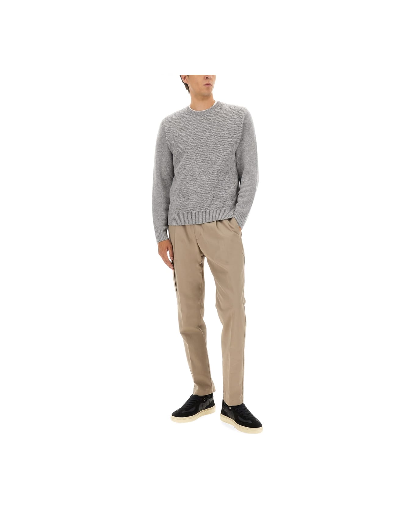 Herno Cashmere Sweater - GREY