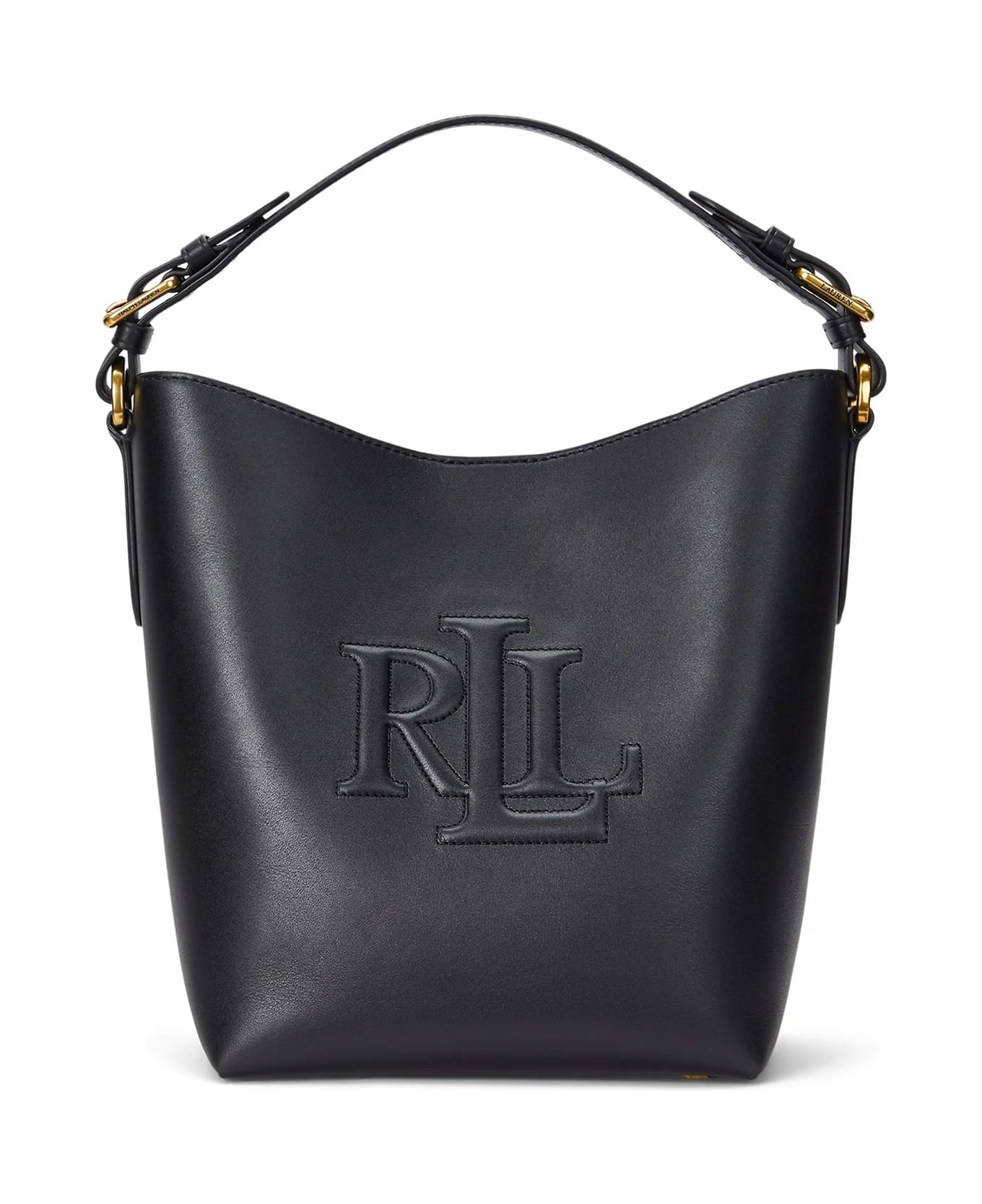 Polo Ralph Lauren Witley Md Bk Bucket Bag Medium - Black
