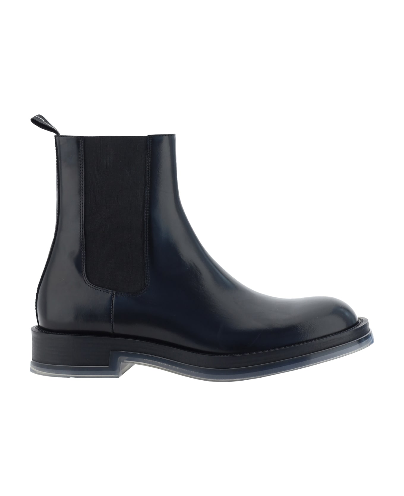 Alexander McQueen Ankle Boots - Black/silver/transpa ブーツ