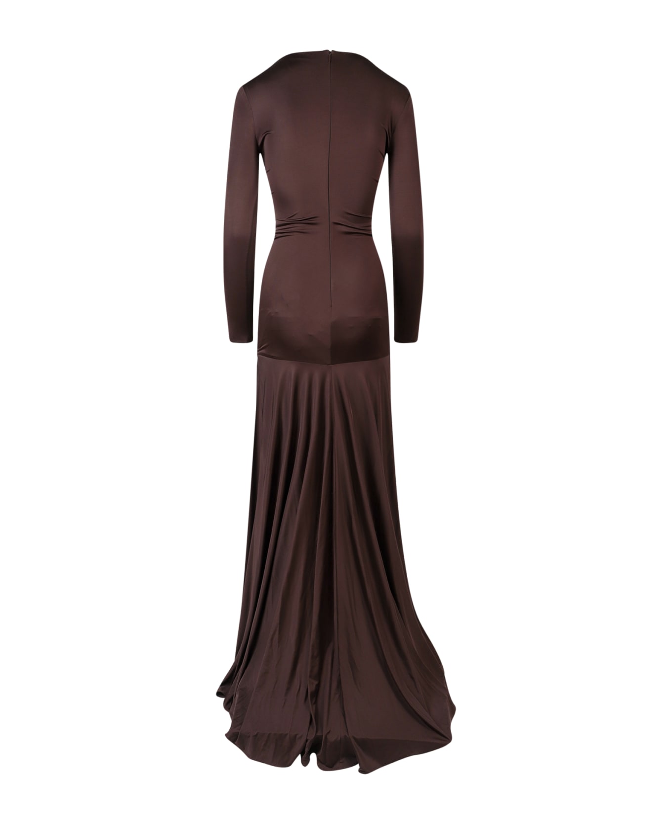 Saint Laurent Dress - Brown ワンピース＆ドレス