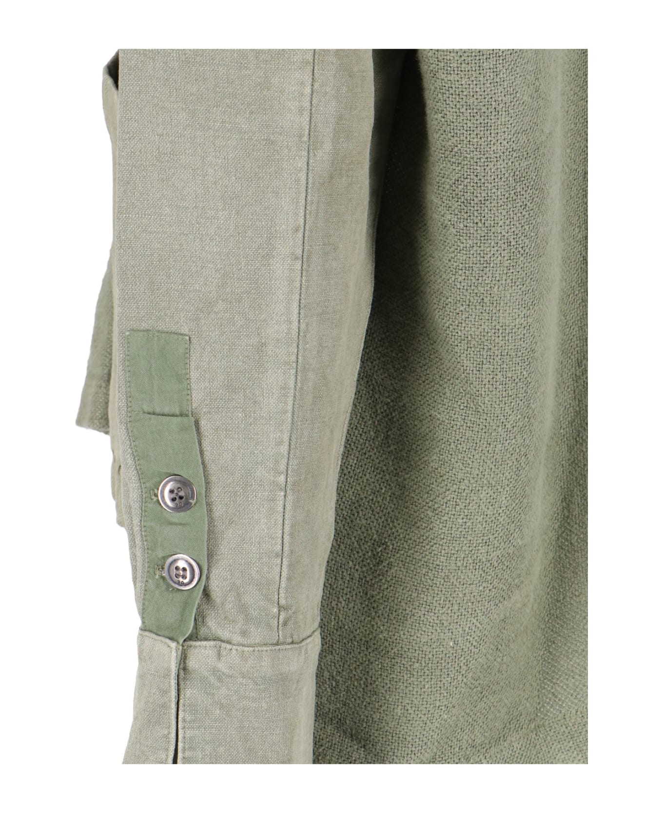 Greg Lauren 'shaul Collar Boxy' Jacket - Green
