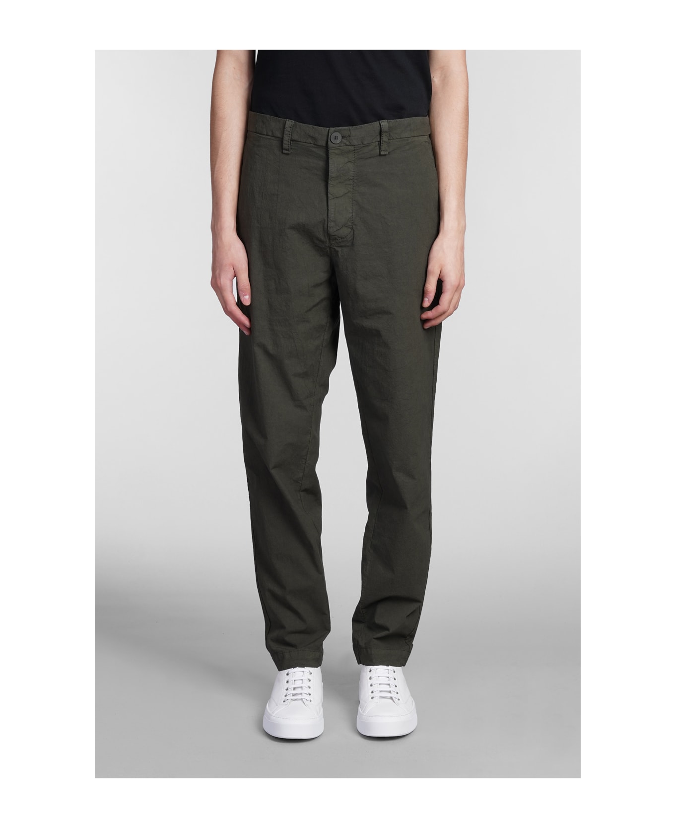 Transit Pants In Green Cotton | italist