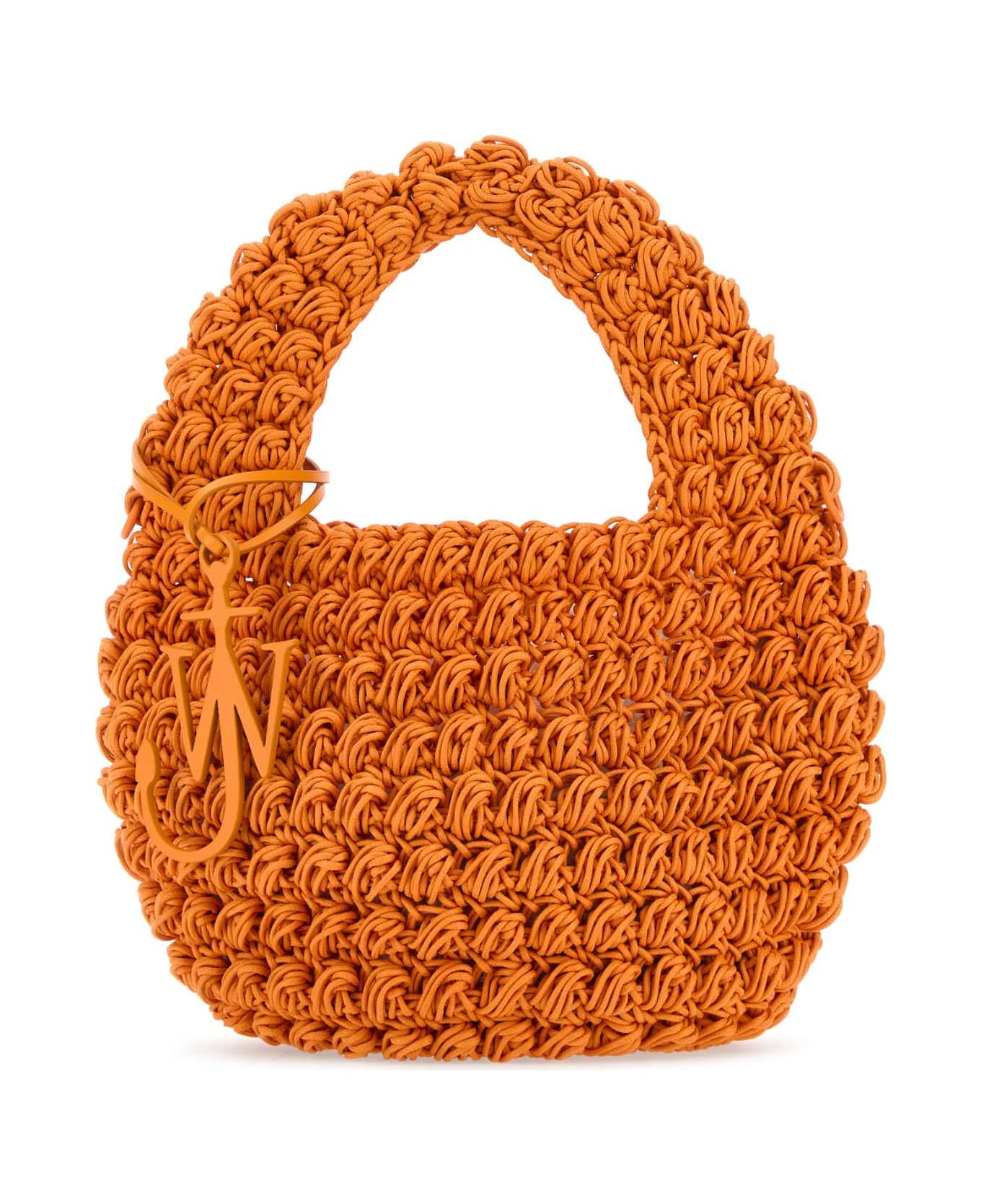 J.W. Anderson Orange Knit Popcorn Handbag - Orange トートバッグ