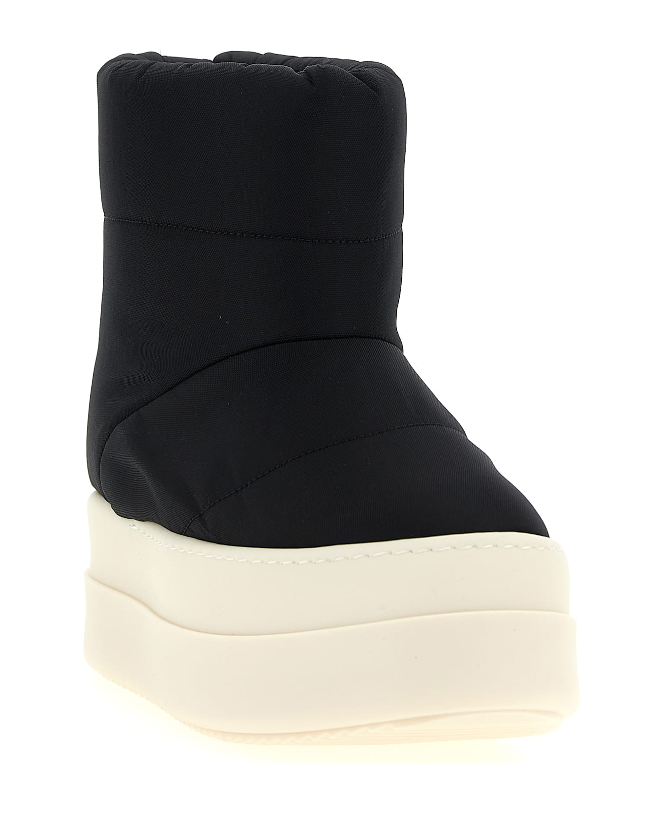 DRKSHDW 'mega Bumper Low Lunar' Ankle Boots - White/Black