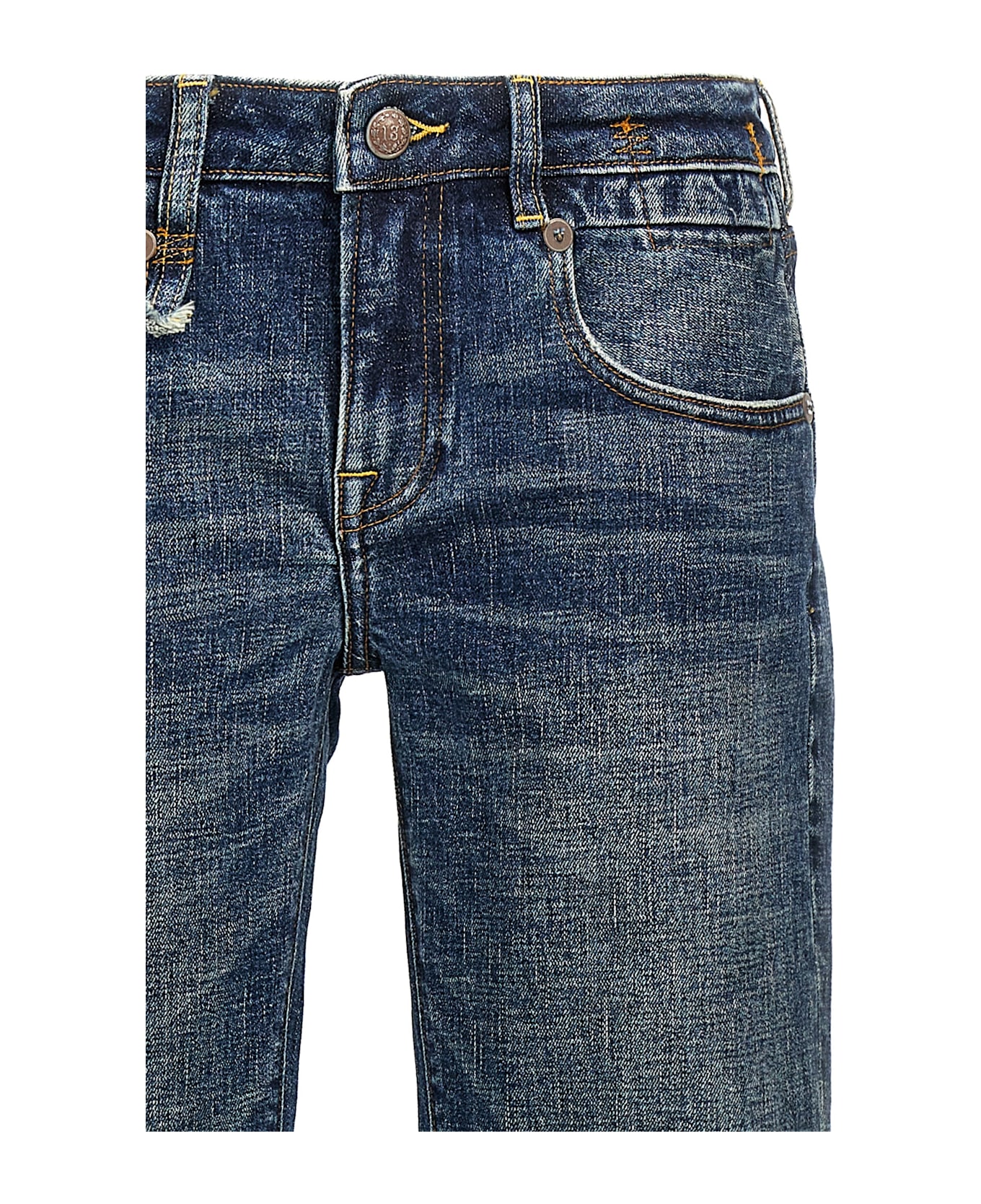 R13 
overflow Boy Flare
 Jeans - Blue