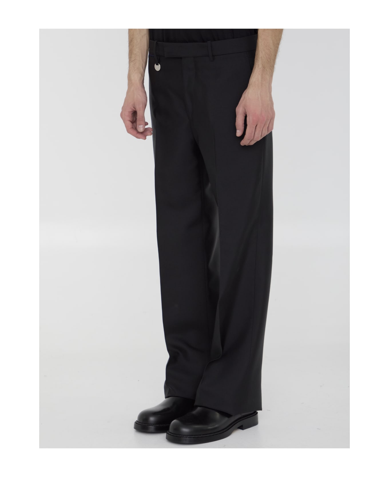 Burberry Tailored Trousers - BLACK
