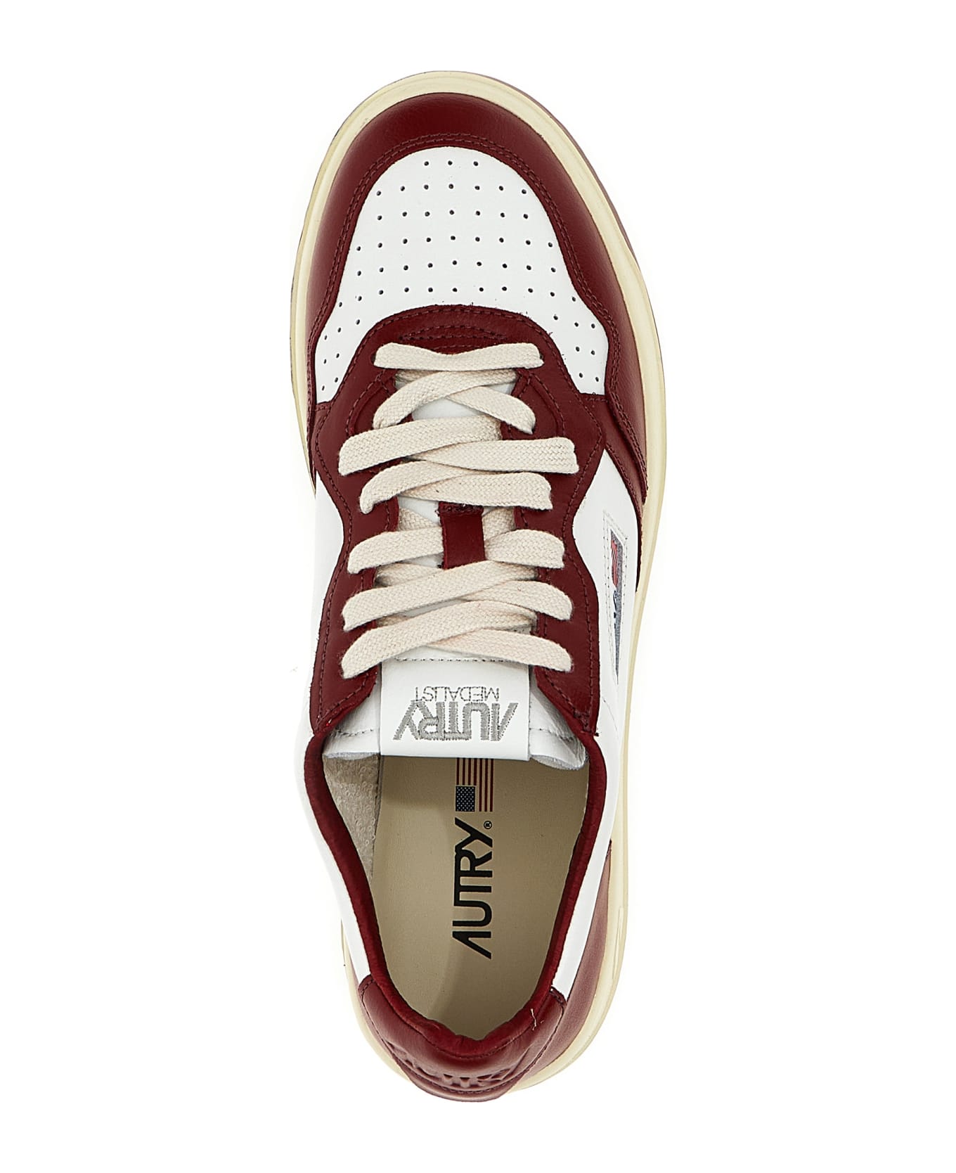 Autry Medalist Low Sneakers - Rosso