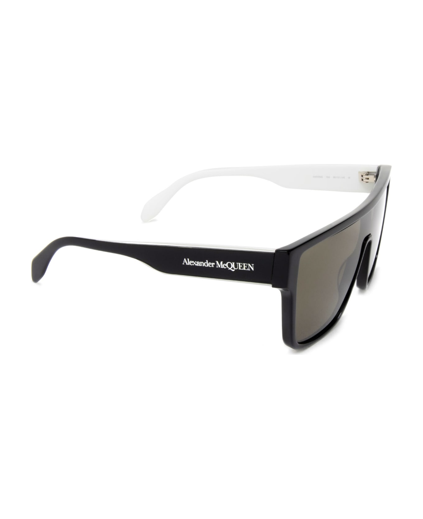 Alexander McQueen Eyewear Am0354s Black Sunglasses - Black サングラス