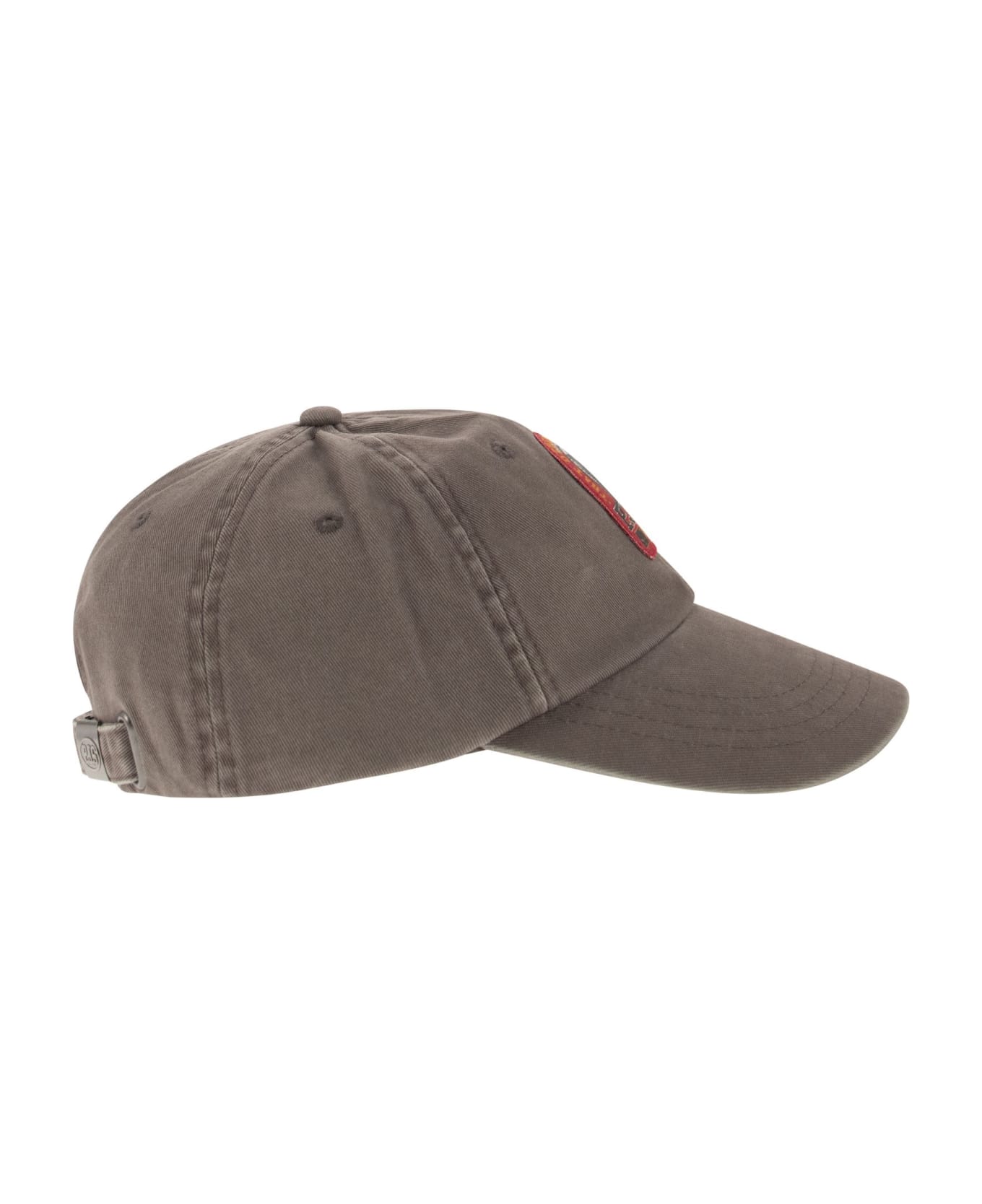 Parajumpers Hat With Front Patch - Grey 帽子