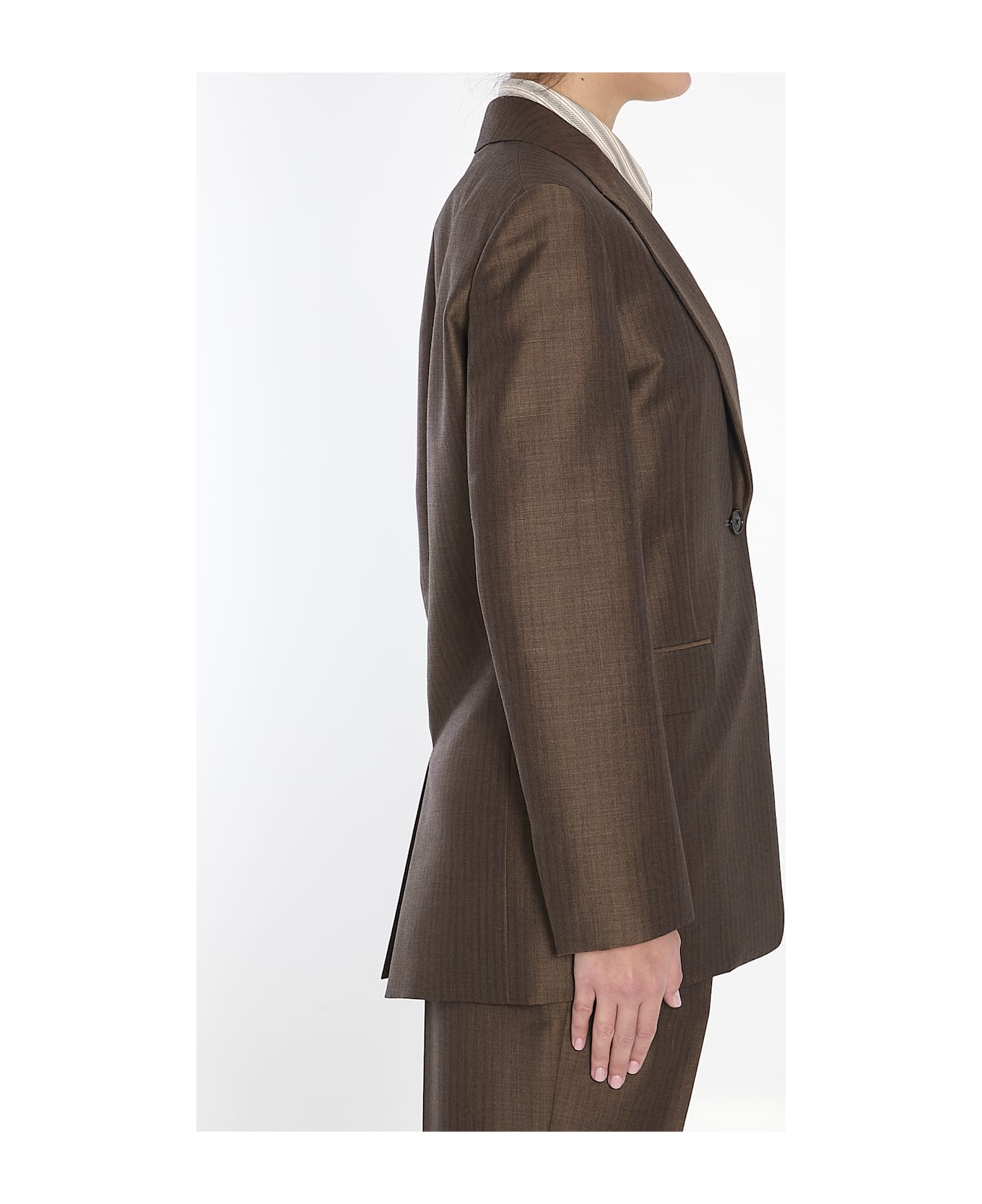 The Row Vermont Jacket - BROWN