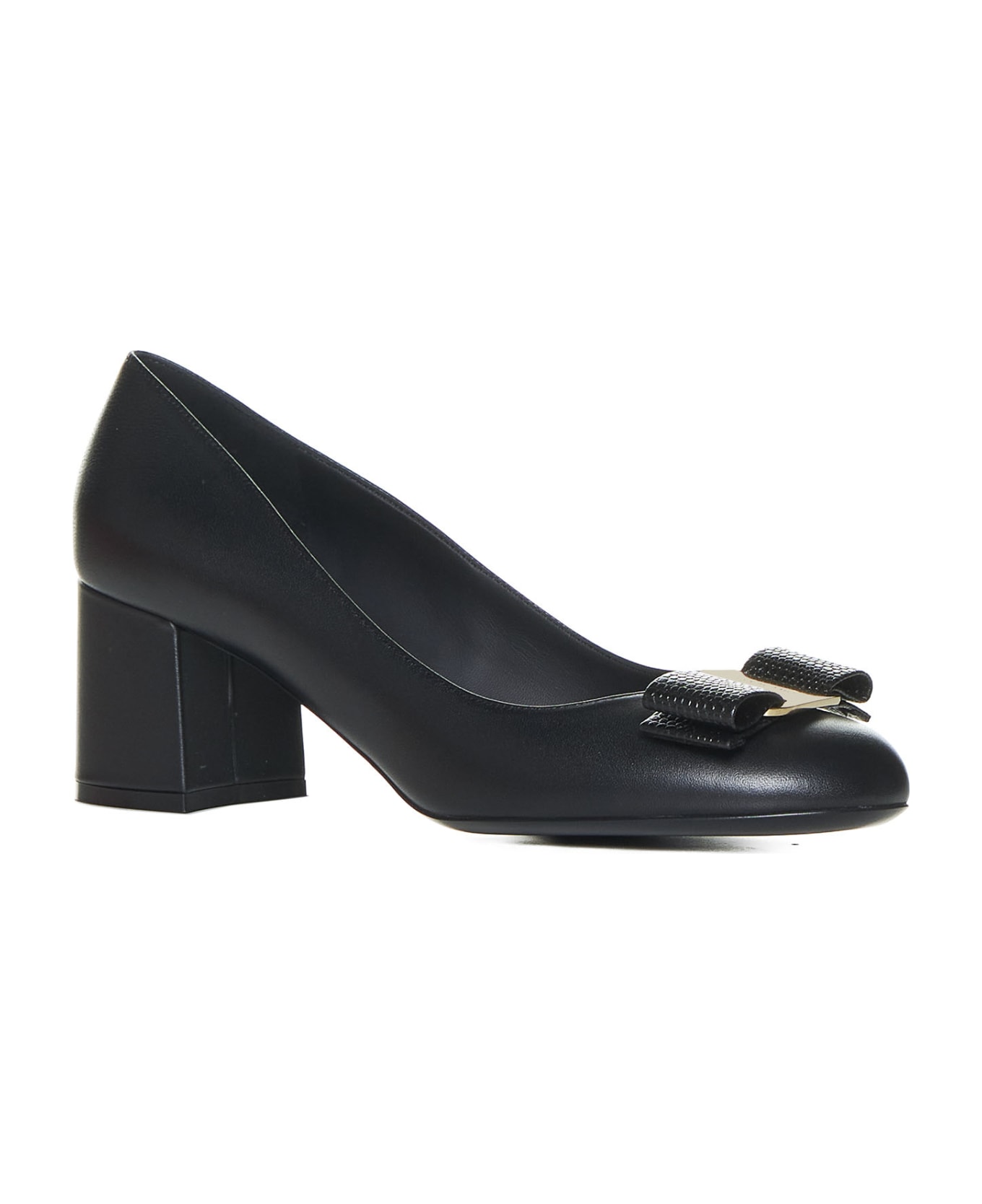 Ferragamo High-heeled shoe - Nero || nero || nero