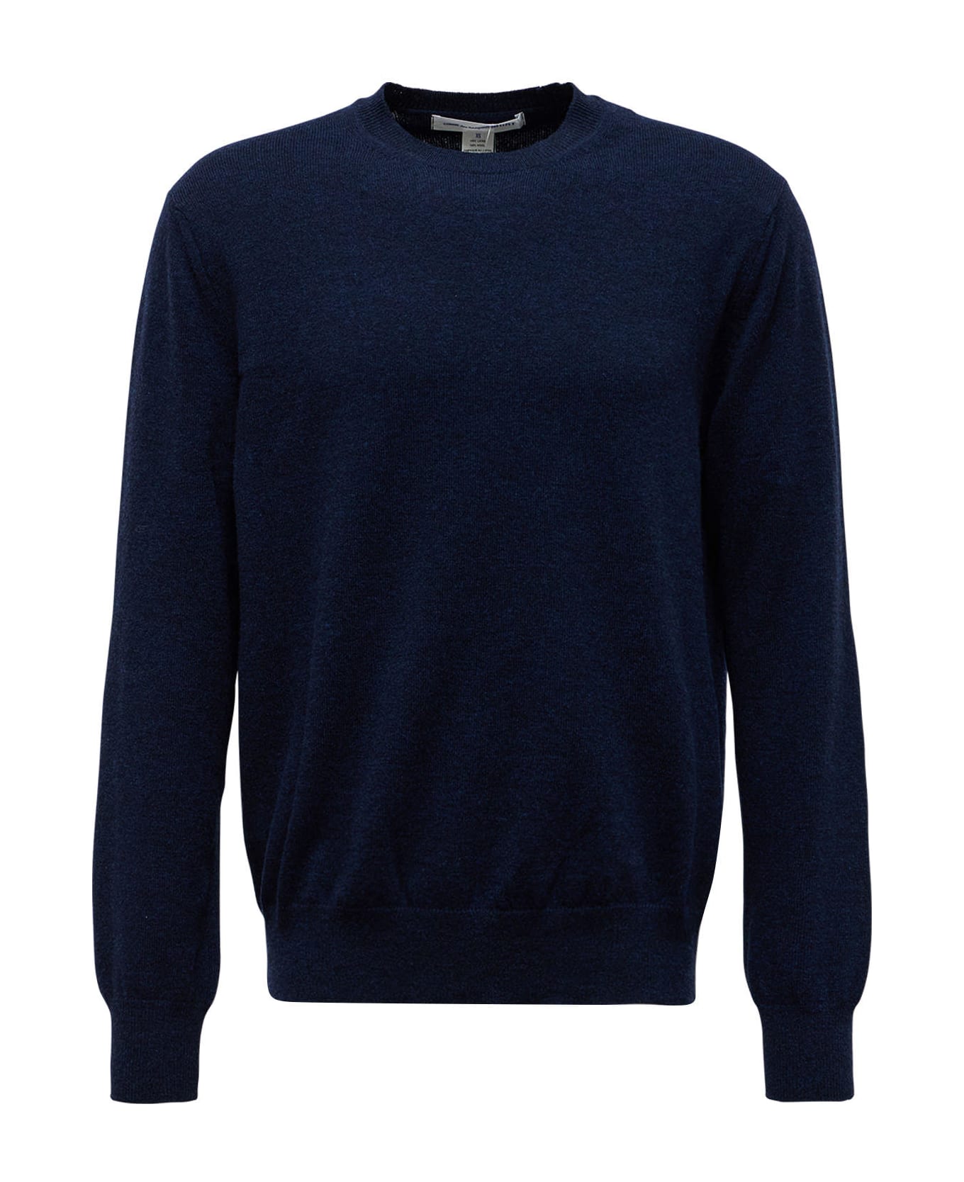 Comme des Garçons Round Neck Sweater - Blue