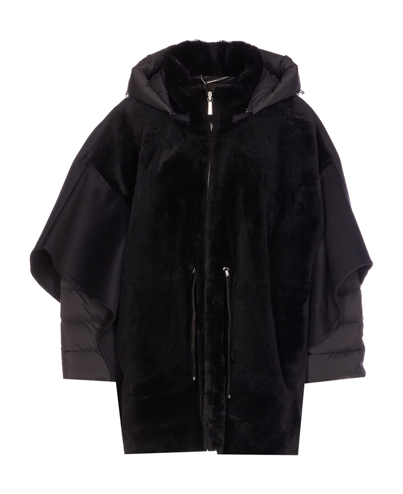 Moorer Raja Heavy Jacket - Black