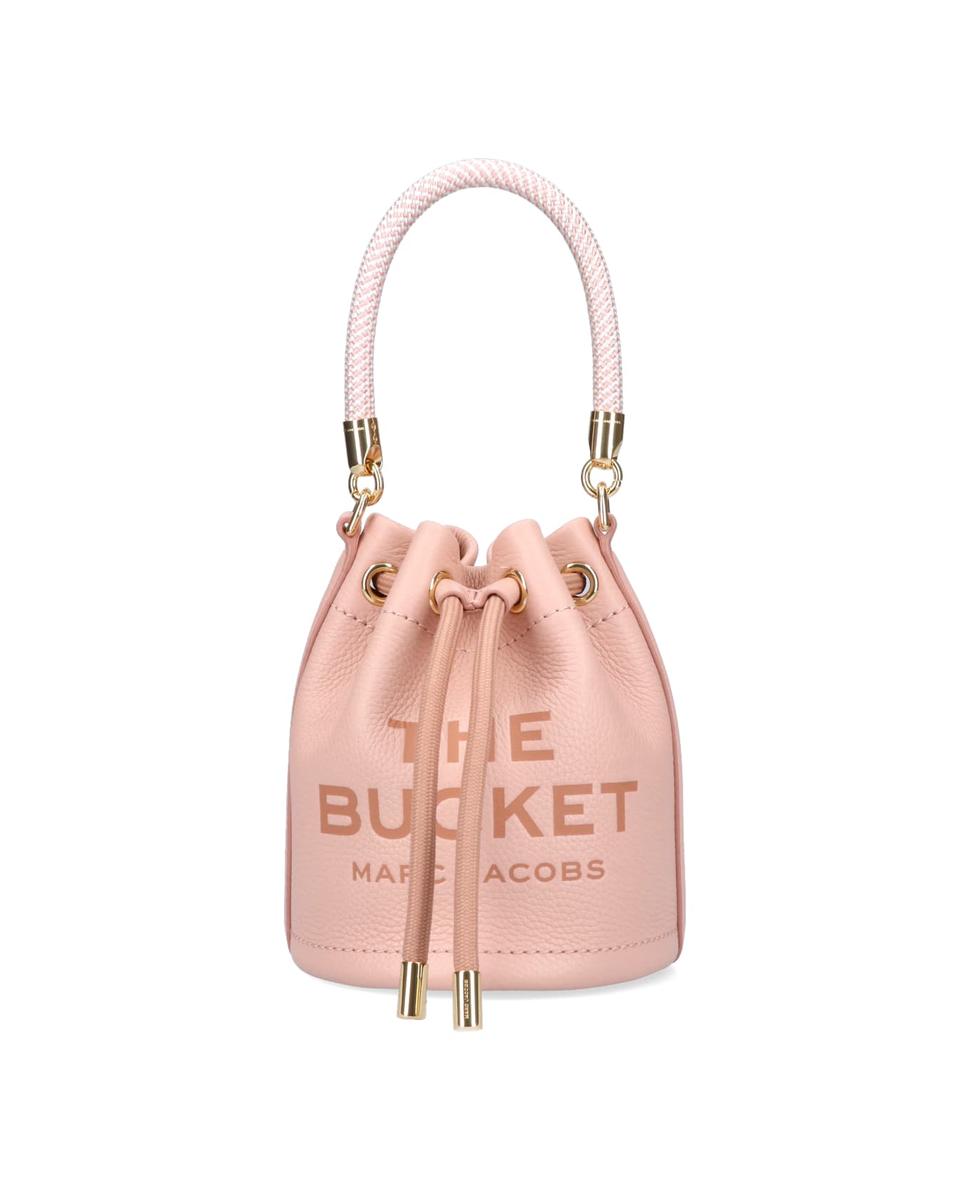 Marc Jacobs 'the Leather Bucket' Mini Handbag - Pink