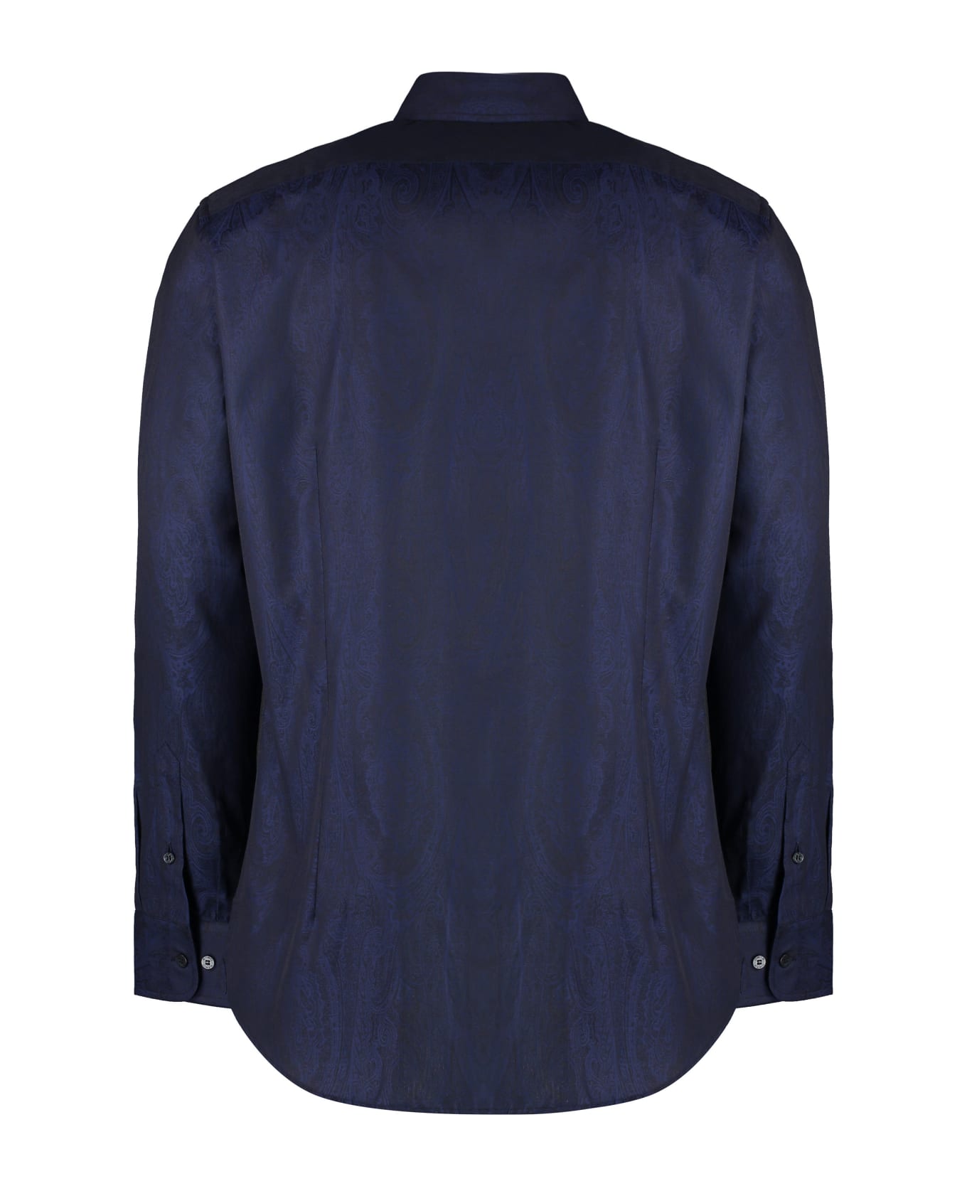 Etro Button-down Collar Cotton Shirt - blue シャツ